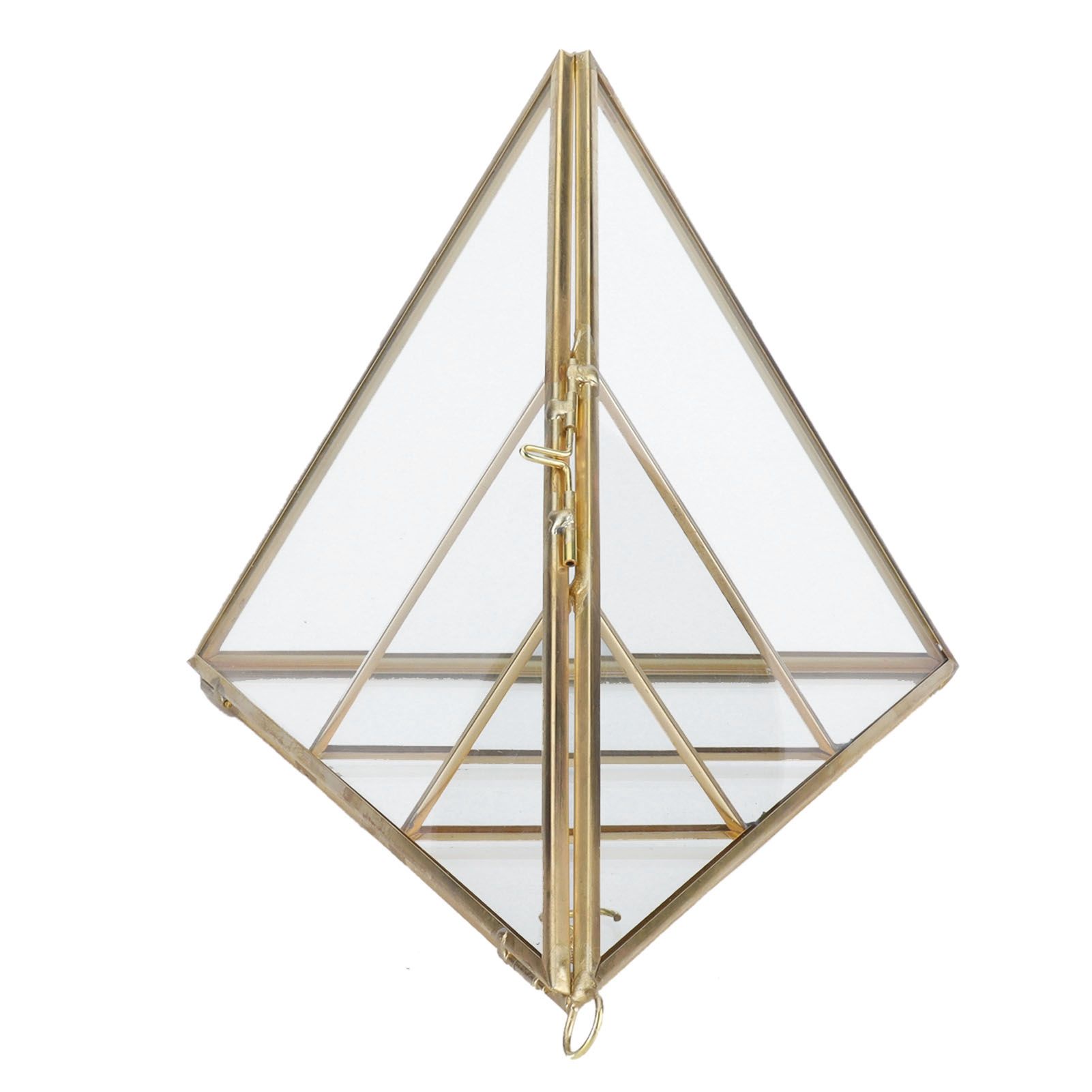 Jewelry Storage Rack Pyramid Shape 3 Layers Decorative Display Stand for Earrings Necklaces Bracelets - Image 6
