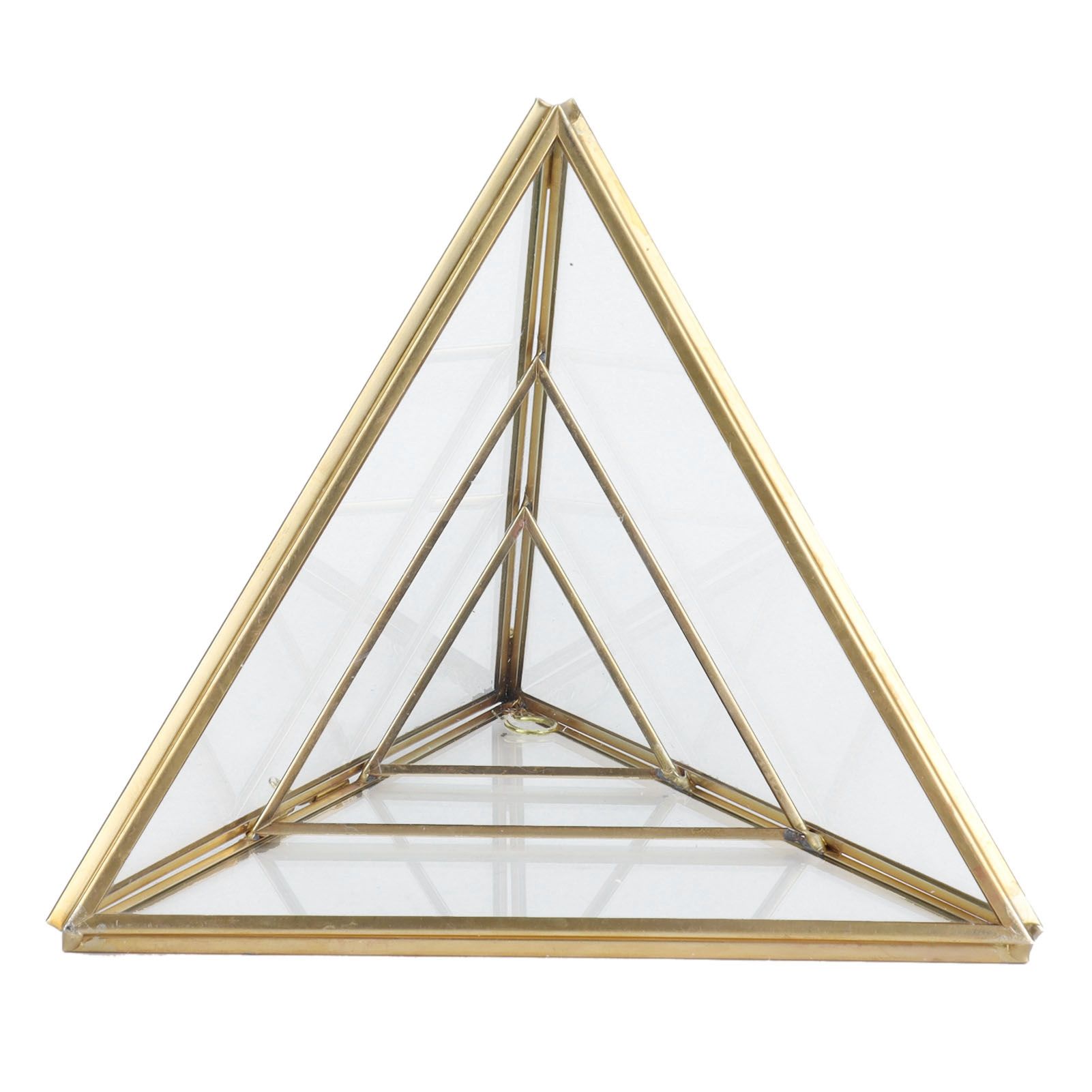Jewelry Storage Rack Pyramid Shape 3 Layers Decorative Display Stand for Earrings Necklaces Bracelets - Image 8