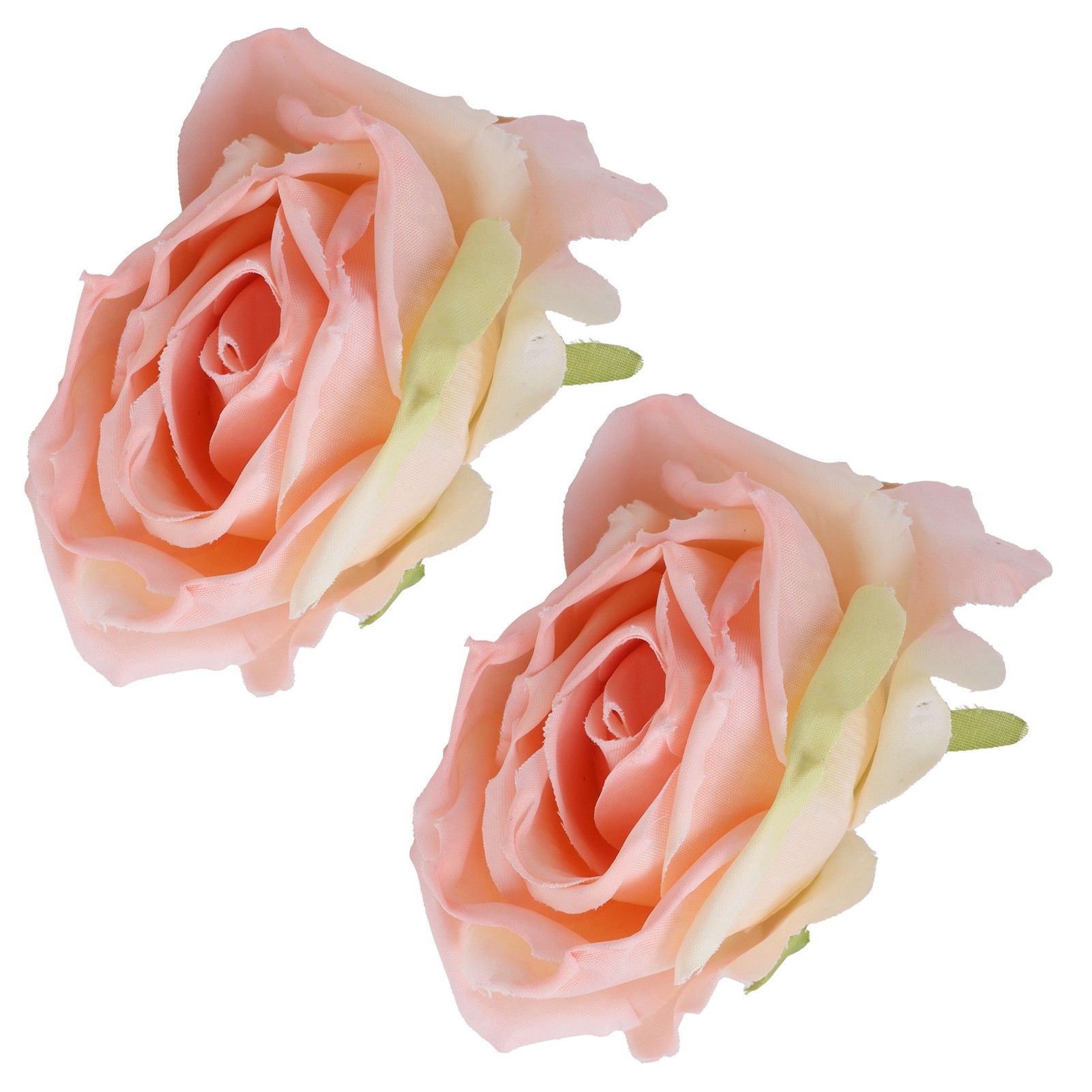 2Pcs Novelty Wooden Napkin Buckle Artificial Floral Napkin Ring for Festival Table DecorationPink - Image 5