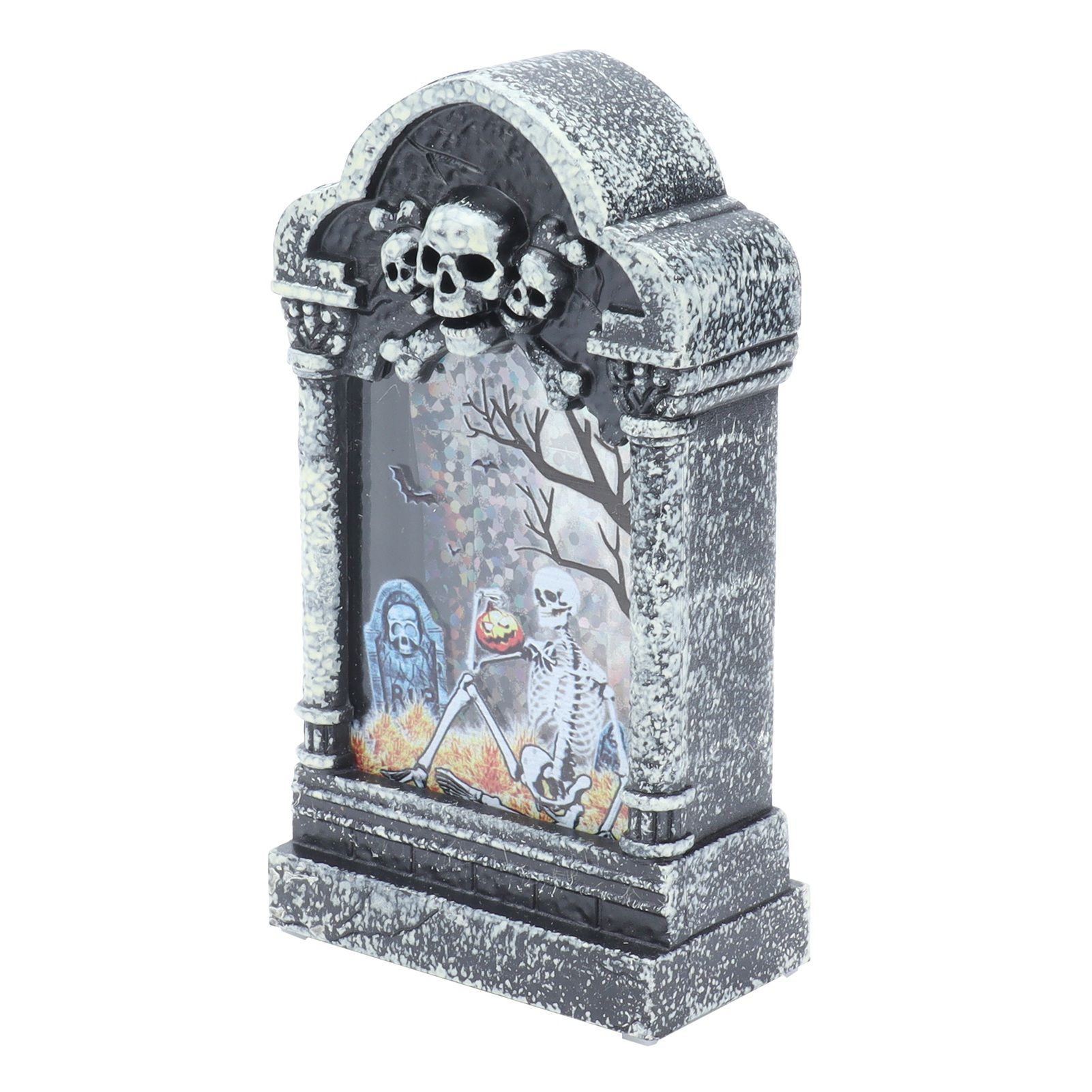Halloween Tombstone Shaped Light Portable Festival Decorative Lamp for Bar Party HomeSkeleton - Image 3