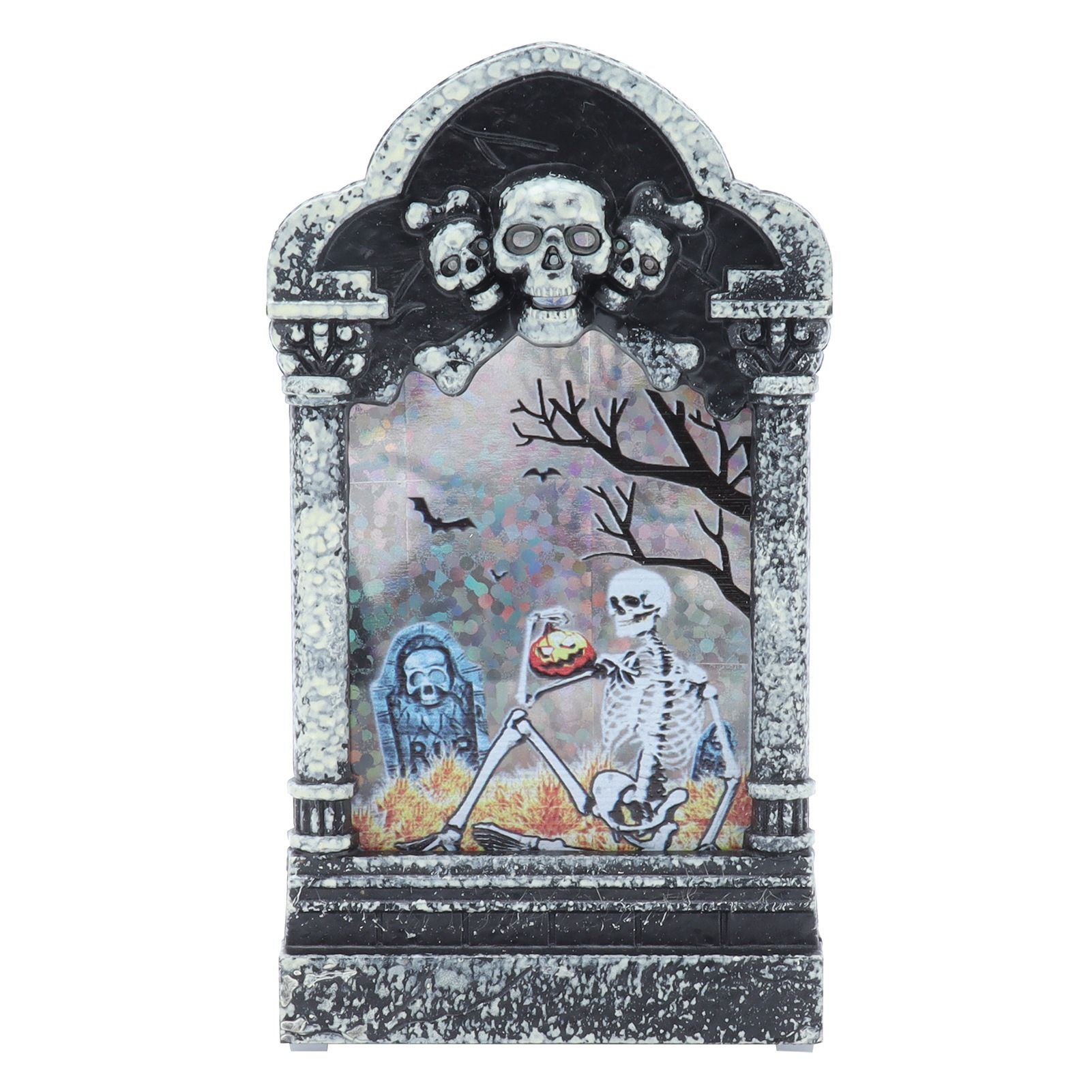 Halloween Tombstone Shaped Light Portable Festival Decorative Lamp for Bar Party HomeSkeleton - Image 6