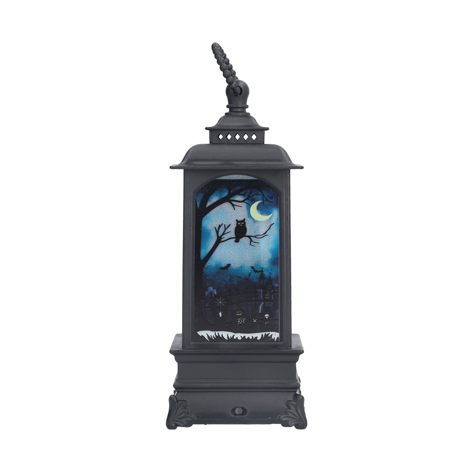 Halloween Lantern LED Flameless Exquisite Beautiful Vintage Battery Powered Halloween LampSkull - Image 2