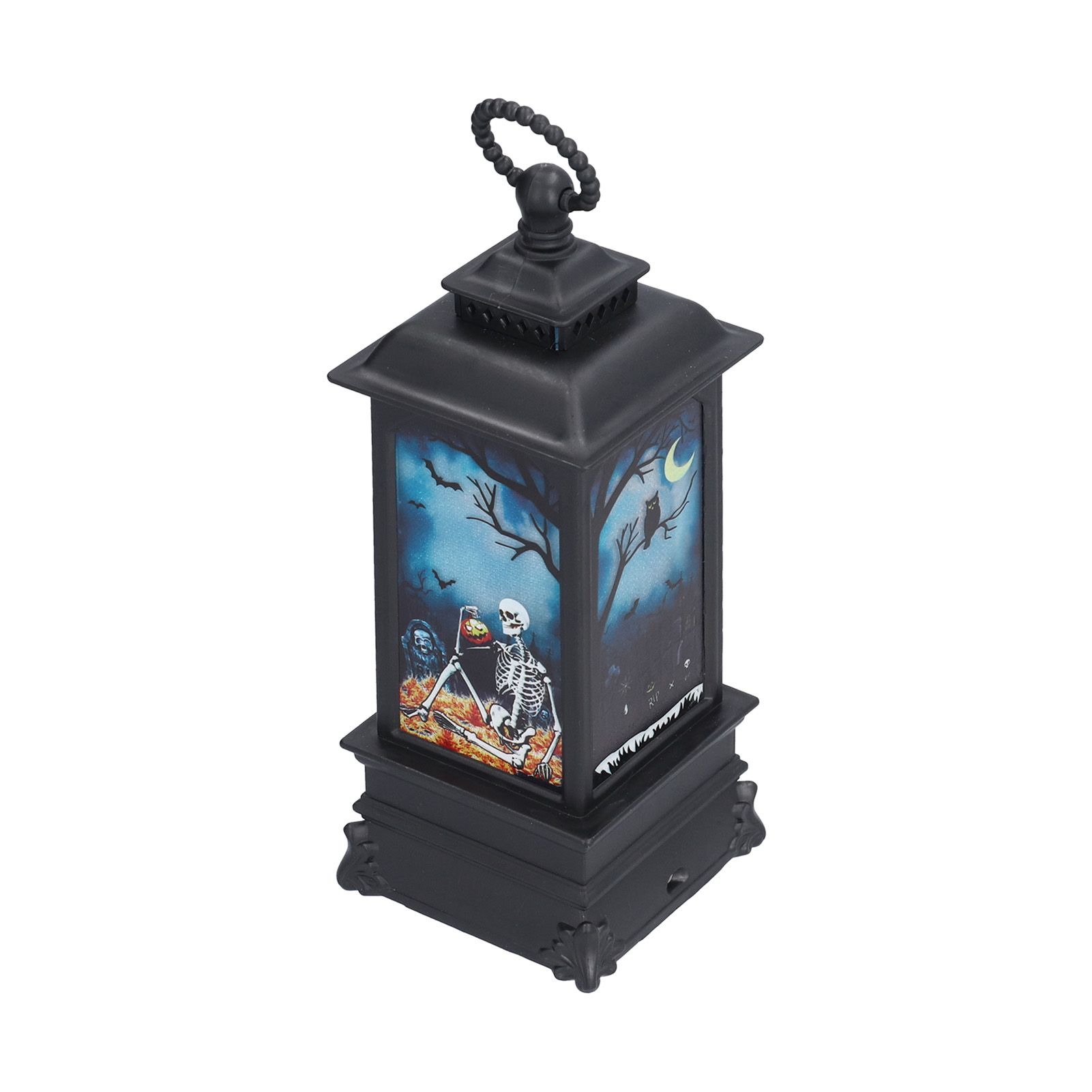 Halloween Lantern LED Flameless Exquisite Beautiful Vintage Battery Powered Halloween LampSkull - Image 7