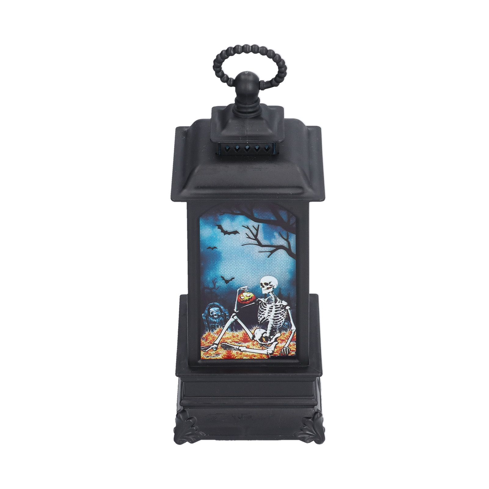 Halloween Lantern LED Flameless Exquisite Beautiful Vintage Battery Powered Halloween LampSkull - Image 8