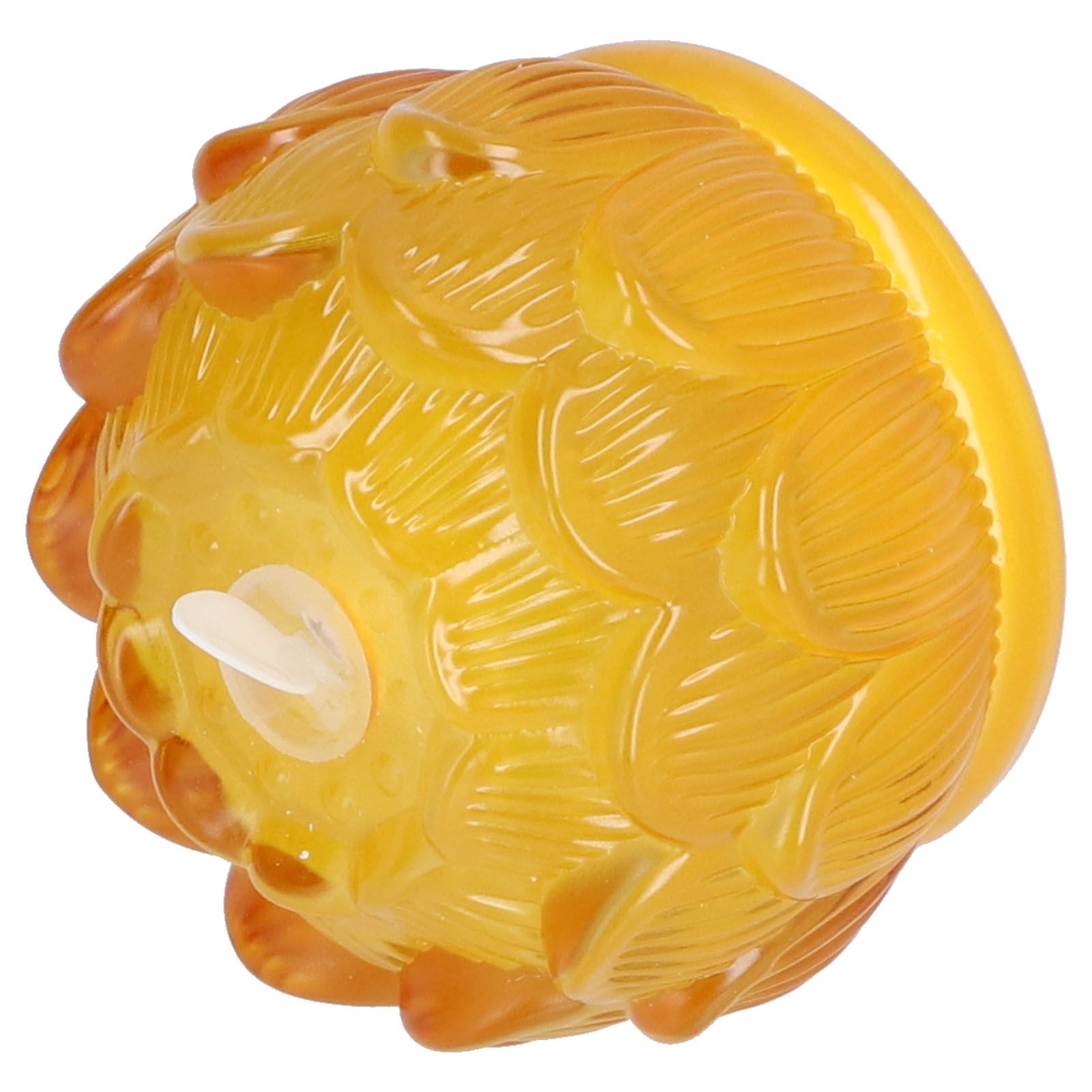 LED Flower Lamp Imitation Glass Yellow Light Electronic Candle Lotus Flower Decor for Home OfficeYellow - Image 5