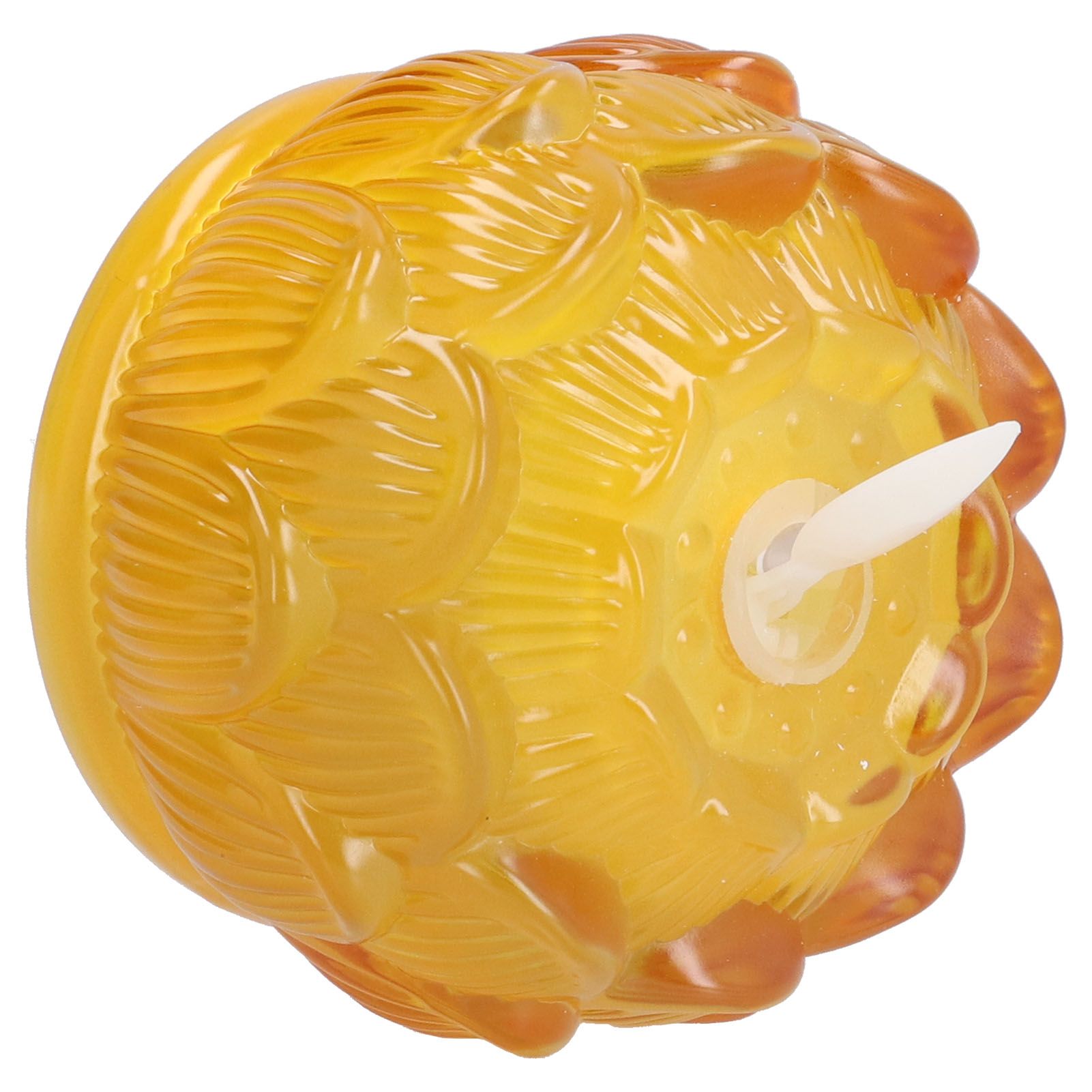 LED Flower Lamp Imitation Glass Yellow Light Electronic Candle Lotus Flower Decor for Home OfficeYellow - Image 6