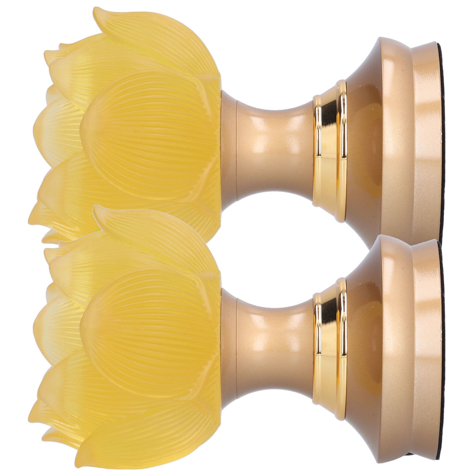 2 Set LED Buddhist Light Yellow Buddha Lamp Adjustable Buddhist Flower Light Buddhism SupplyAU Plug 100-240V - Image 4