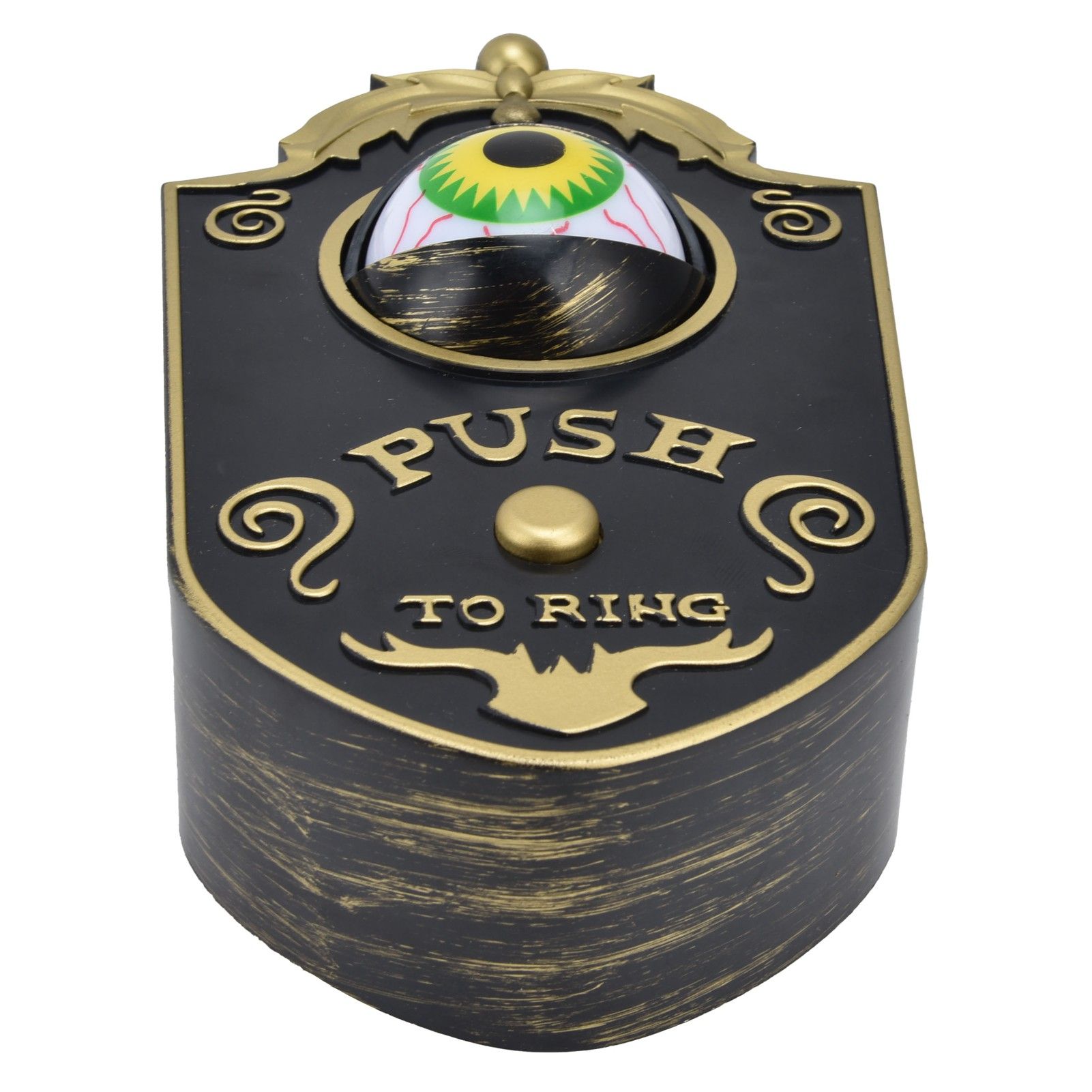 Halloween Doorbell Horrible Single Eyeball Luminous Hanging Door Bell Halloween Party Prop Decoration - Image 5