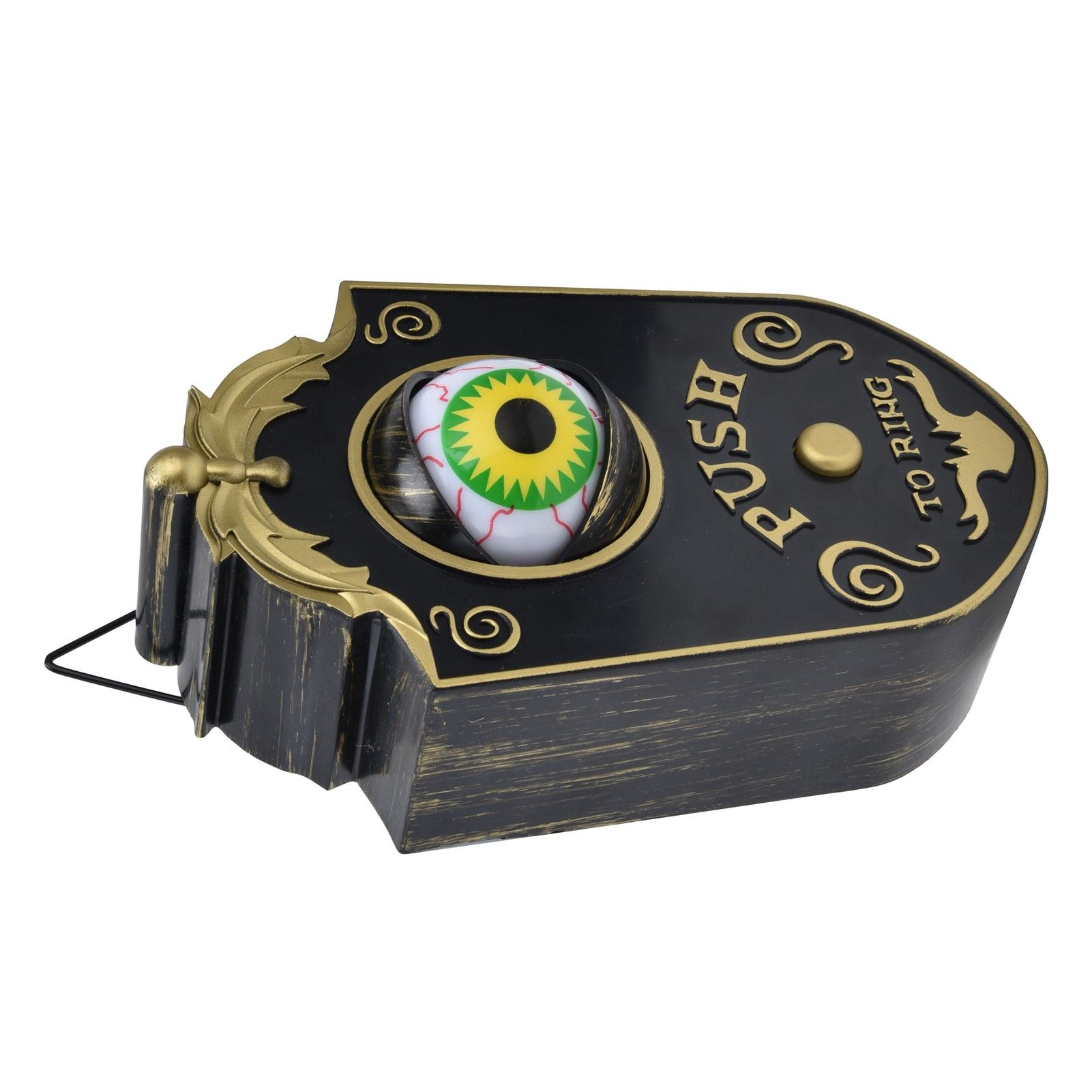 Halloween Doorbell Horrible Single Eyeball Luminous Hanging Door Bell Halloween Party Prop Decoration - Image 7