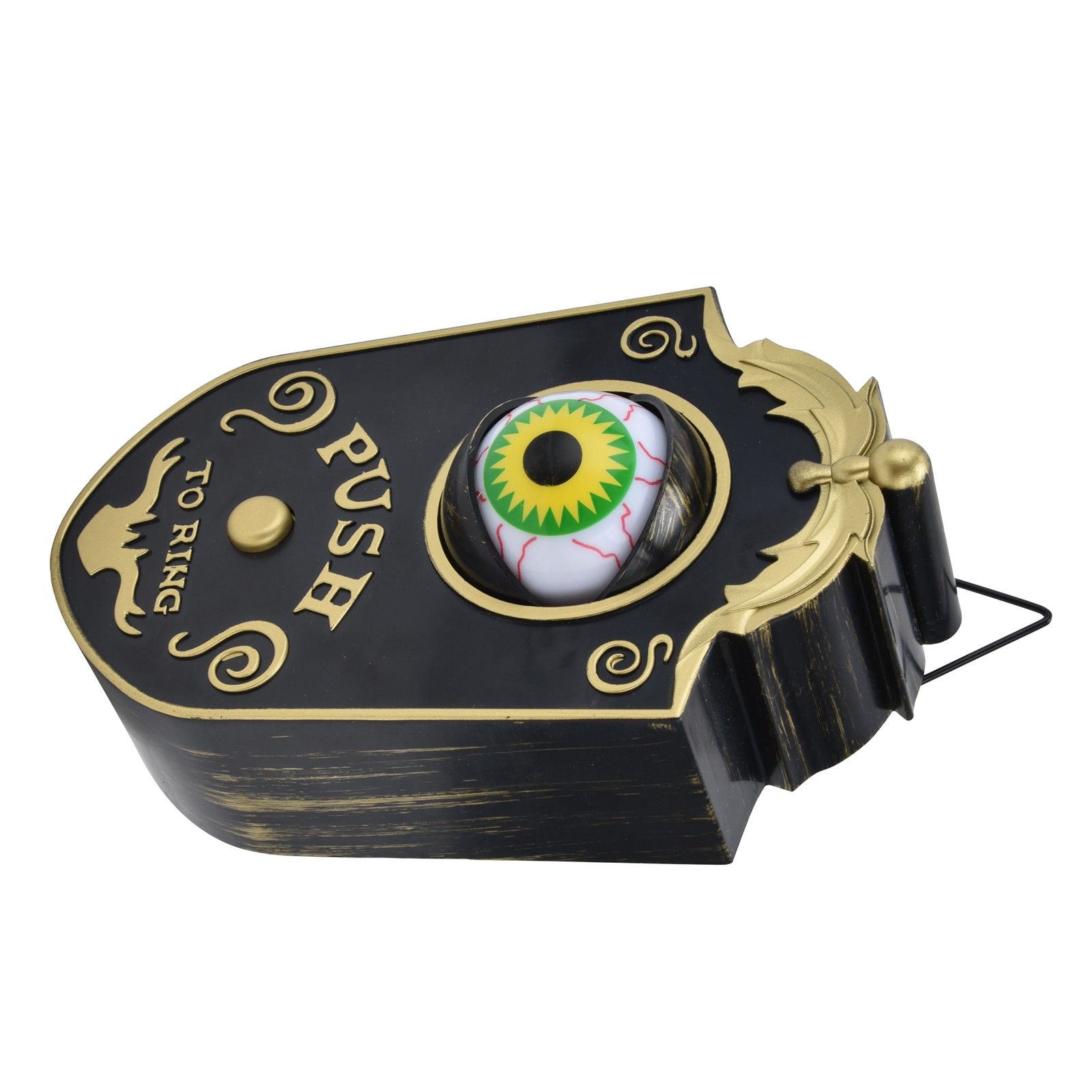 Halloween Doorbell Horrible Single Eyeball Luminous Hanging Door Bell Halloween Party Prop Decoration - Image 8