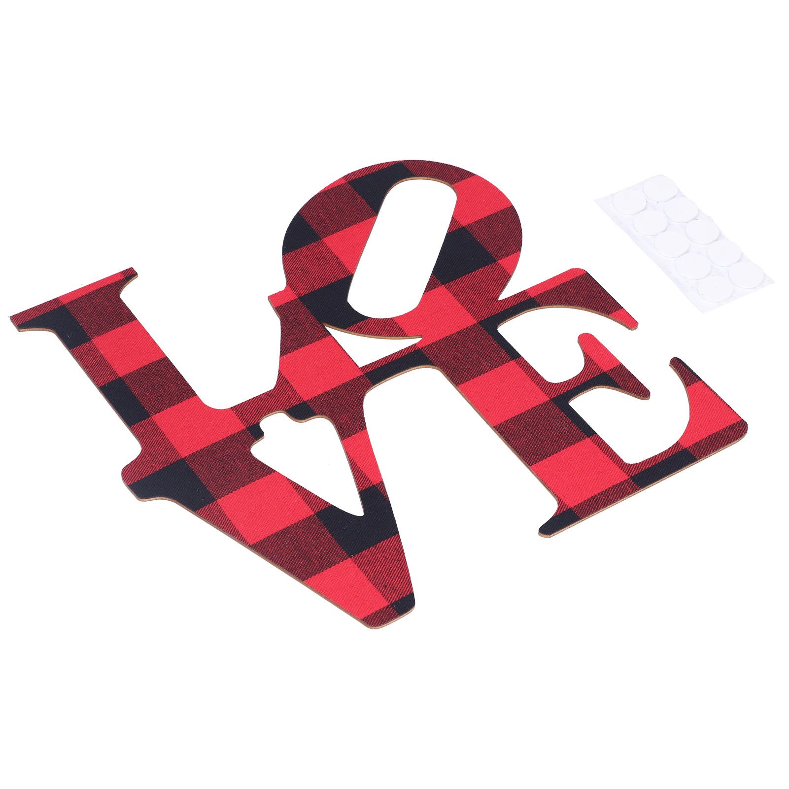 Christmas Wall Decoration Wooden Wall Ornament English Letter Wall Decoration for Home - Image 3
