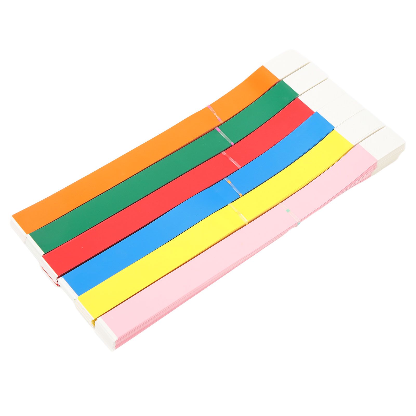 600PCS Party Wristbands Synthetic Paper Colorful Waterproof Hand Bands Adhesive Comfortable Party Bracelets for Events Concerts Festival - Image 4