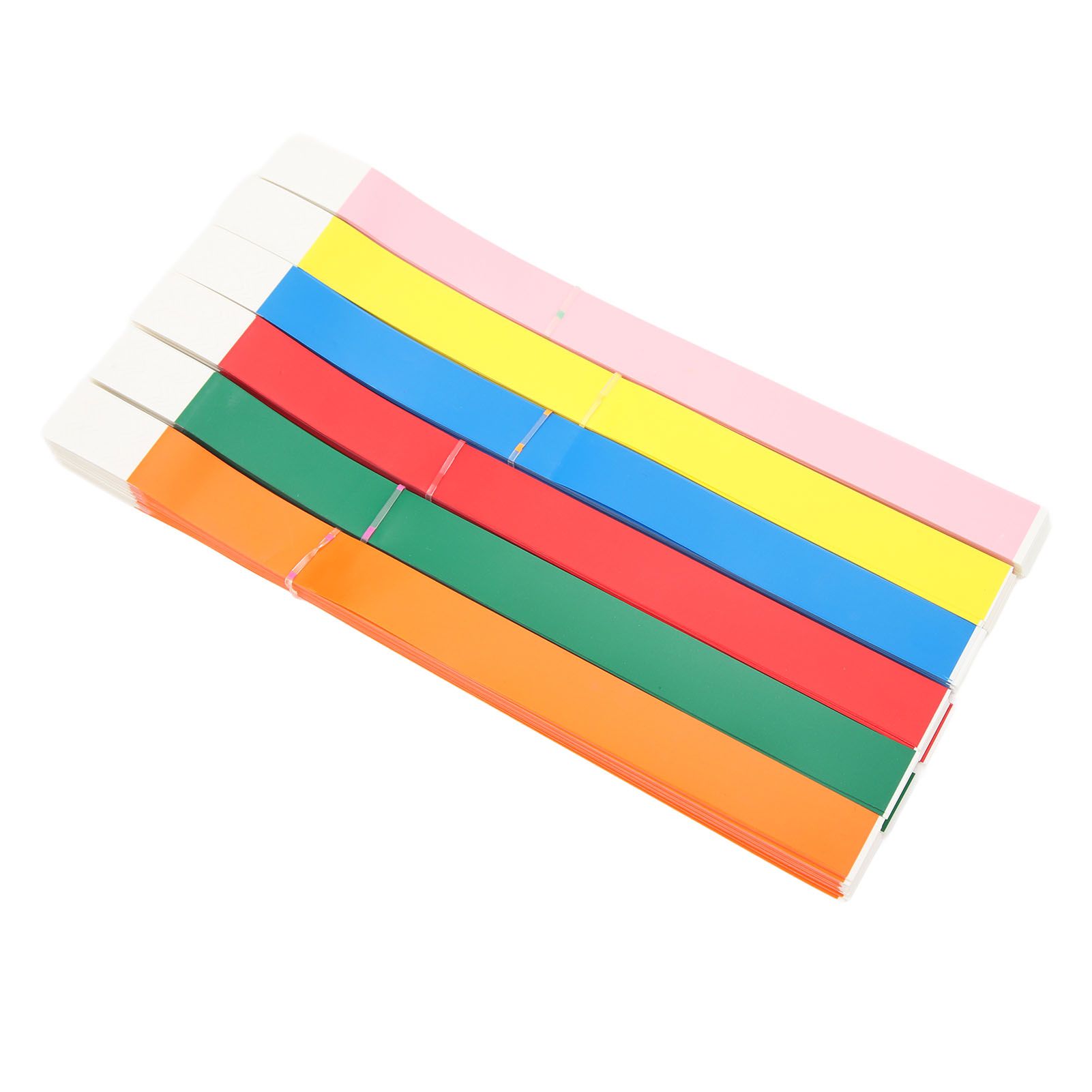 600PCS Party Wristbands Synthetic Paper Colorful Waterproof Hand Bands Adhesive Comfortable Party Bracelets for Events Concerts Festival - Image 6