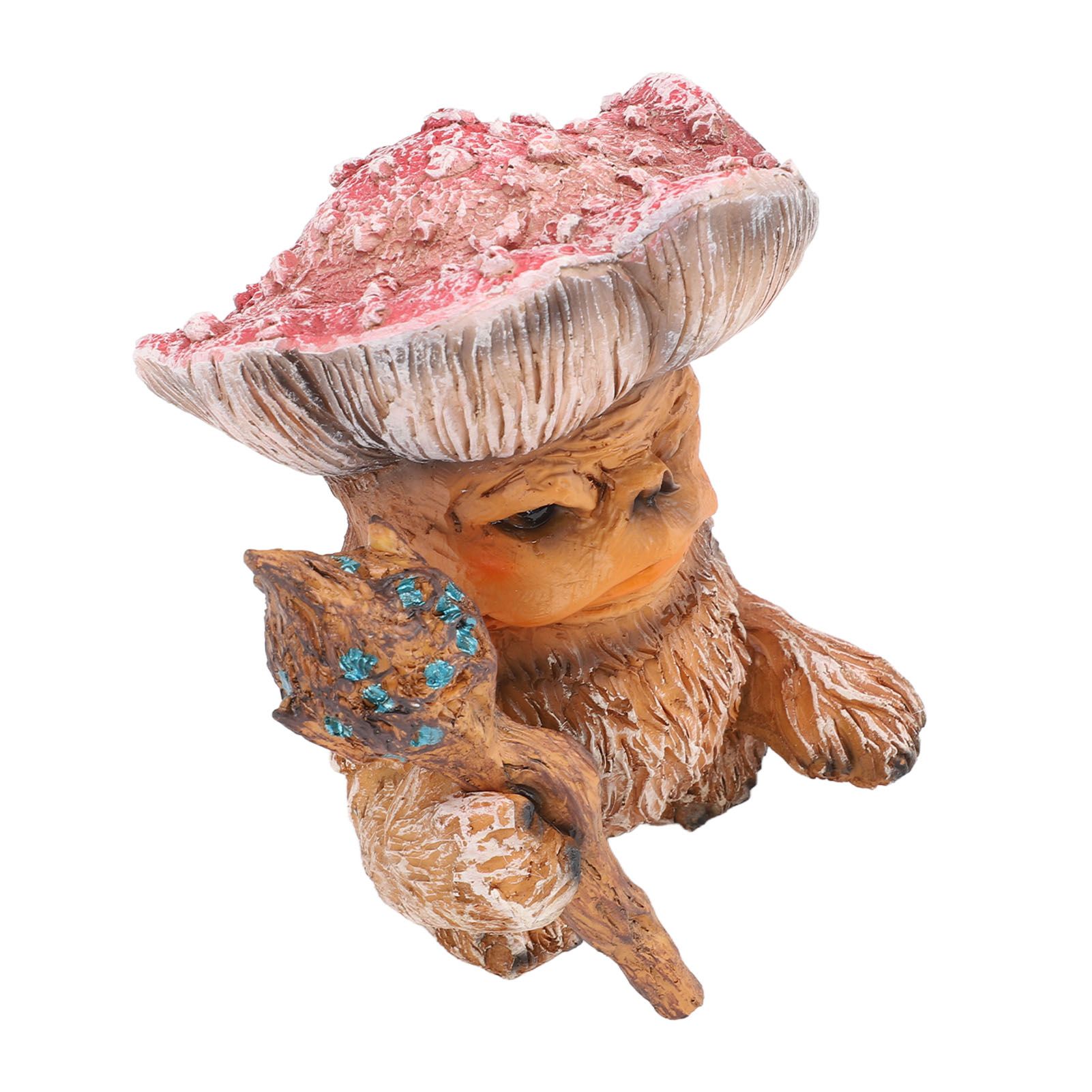 Fairy Mushroom Monster Resin Gothic Style Exquisite Vividly Detailed Outdoor Garden Statue for Lawn Yard Balcony A - Image 6