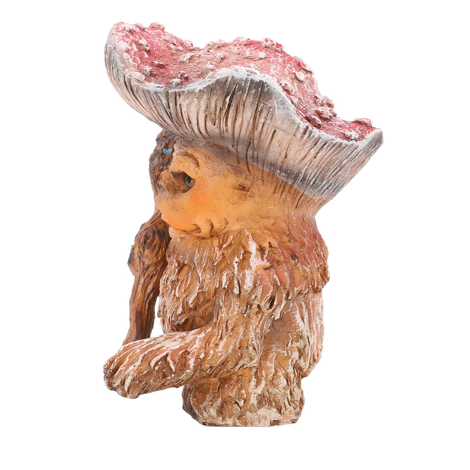 Fairy Mushroom Monster Resin Gothic Style Exquisite Vividly Detailed Outdoor Garden Statue for Lawn Yard Balcony A - Image 7