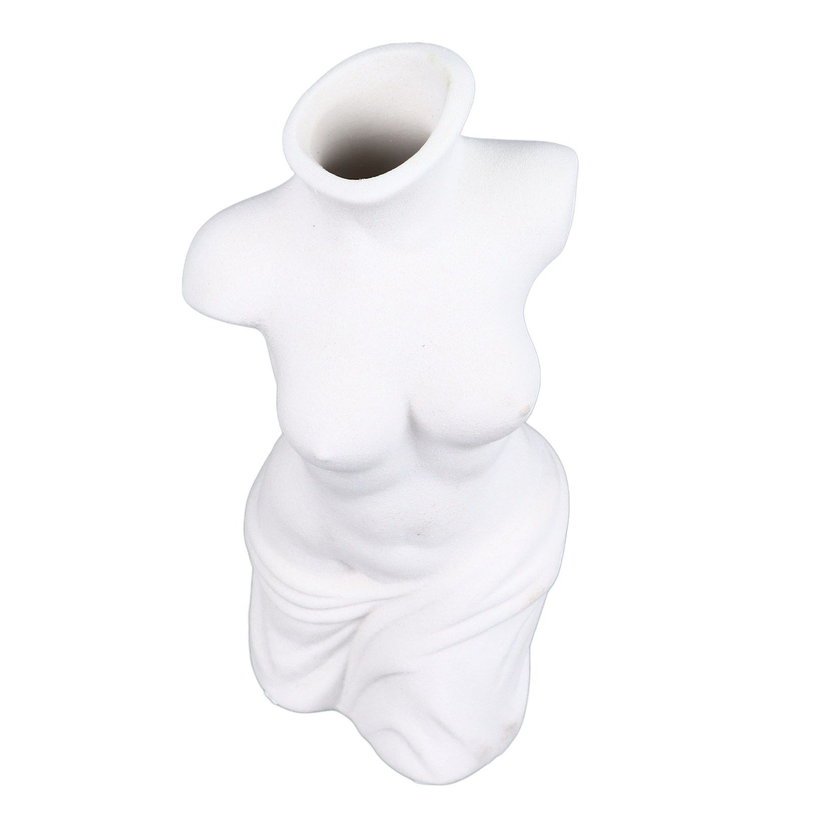 Female Body Vase White Ceramic Creative Feminine Curve Vases for Home Living Room Guesthouse Decoration - Image 1
