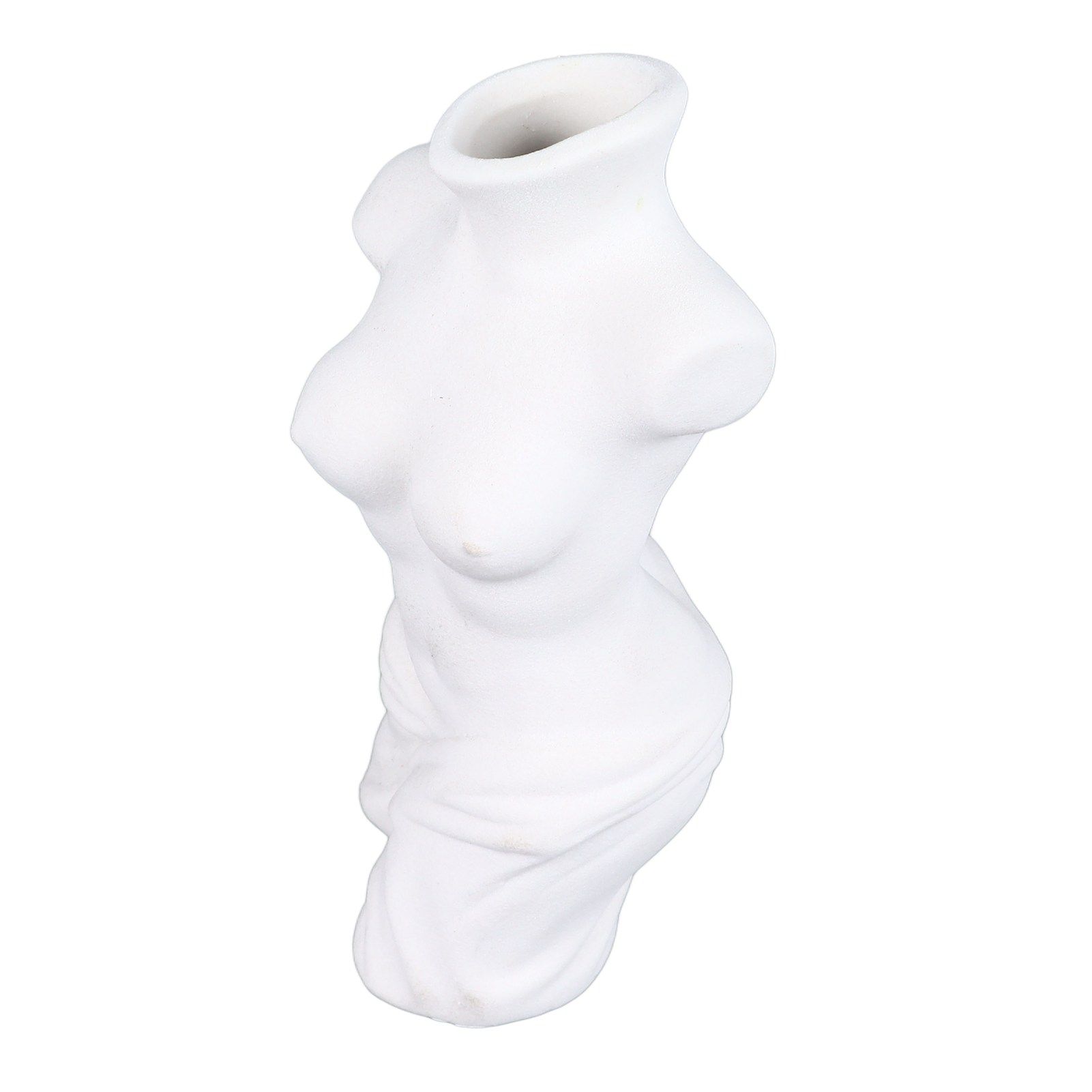 Female Body Vase White Ceramic Creative Feminine Curve Vases for Home Living Room Guesthouse Decoration - Image 4