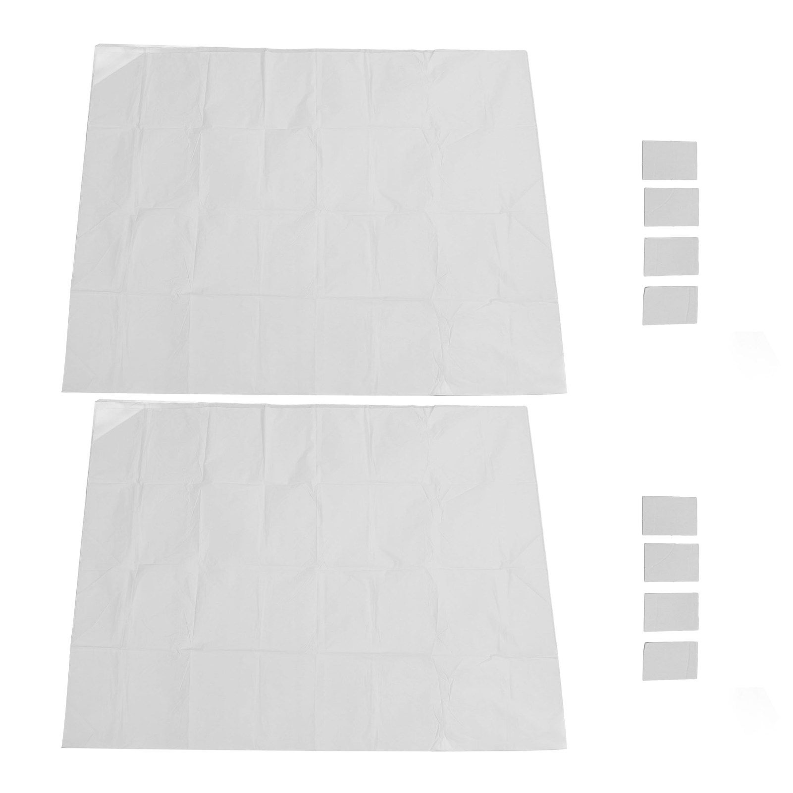 2 Sets Christmas Window Projector Screen HD Effect Lasting Easy Operate Movie Display Cloth for Home - Image 1