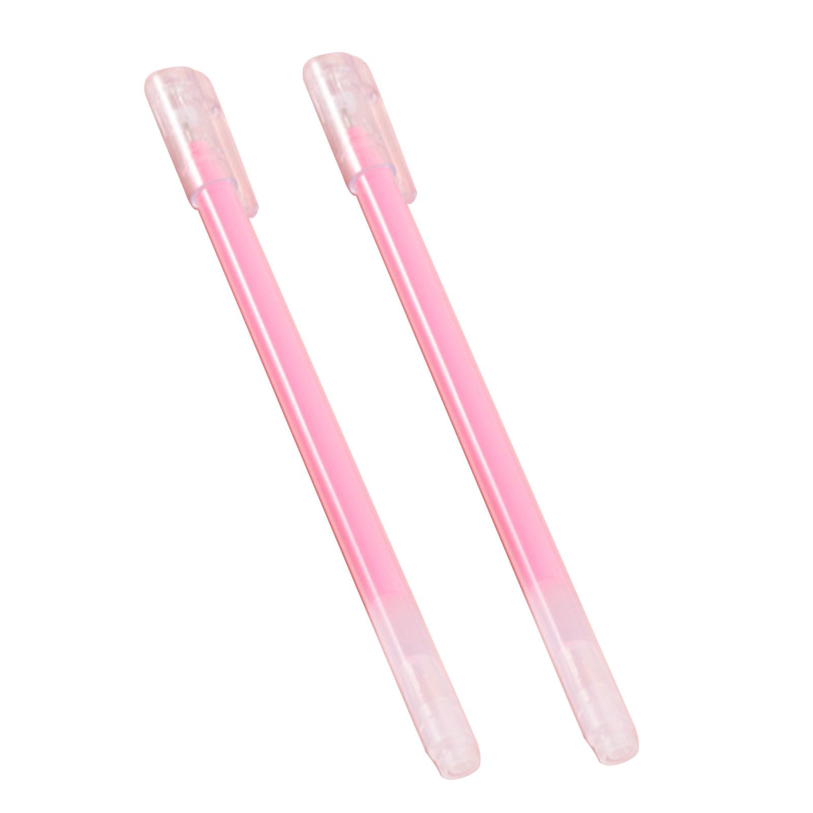 2pcs Highlighters Set Marker Pens Suitable for Journaling Highlighting Underlining Taking Notes Pink - Image 1