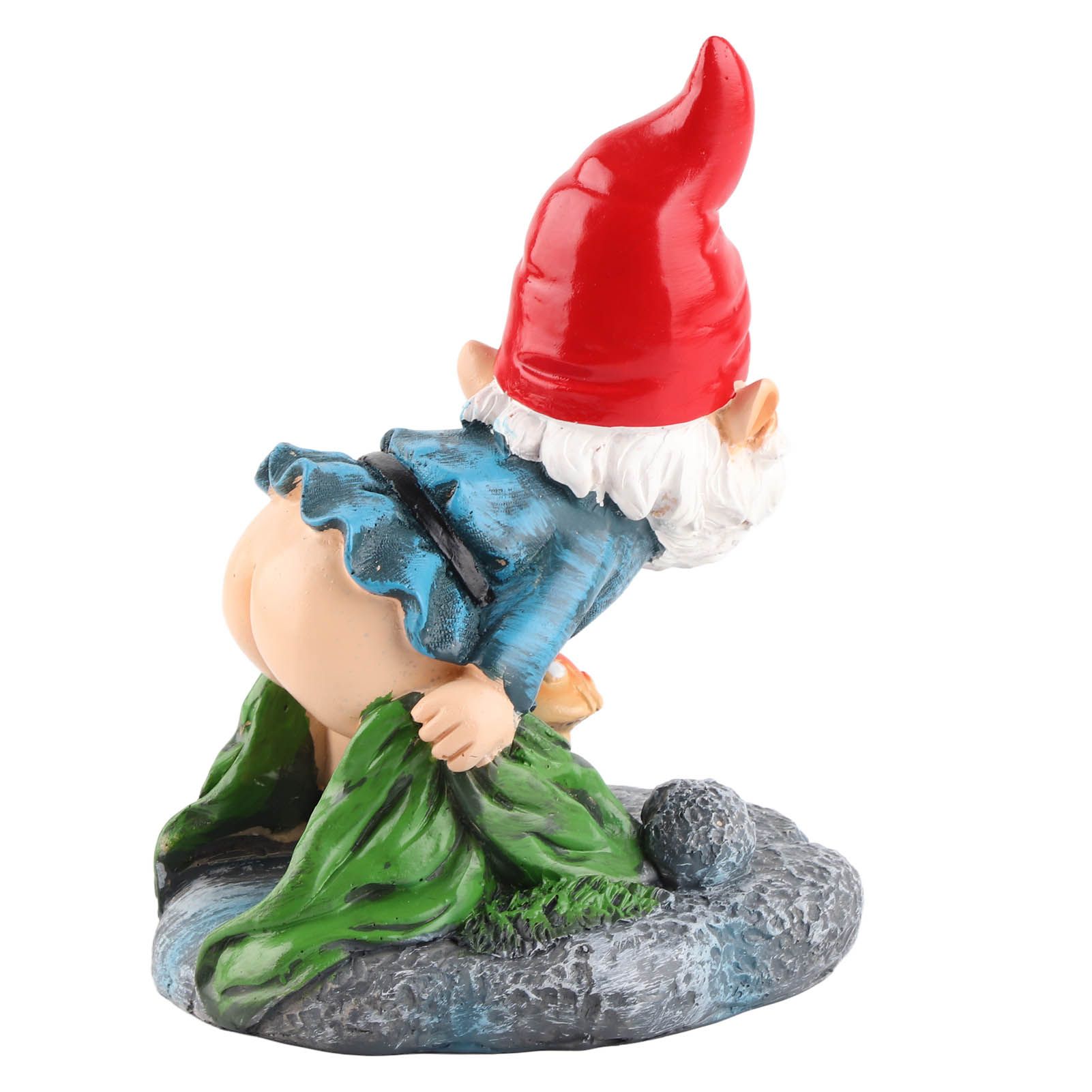 Dwarf Decorative Ornaments Durable Resin Decor Cute Gnome Figure Decorations for Home Outside Yard Decor - Image 1