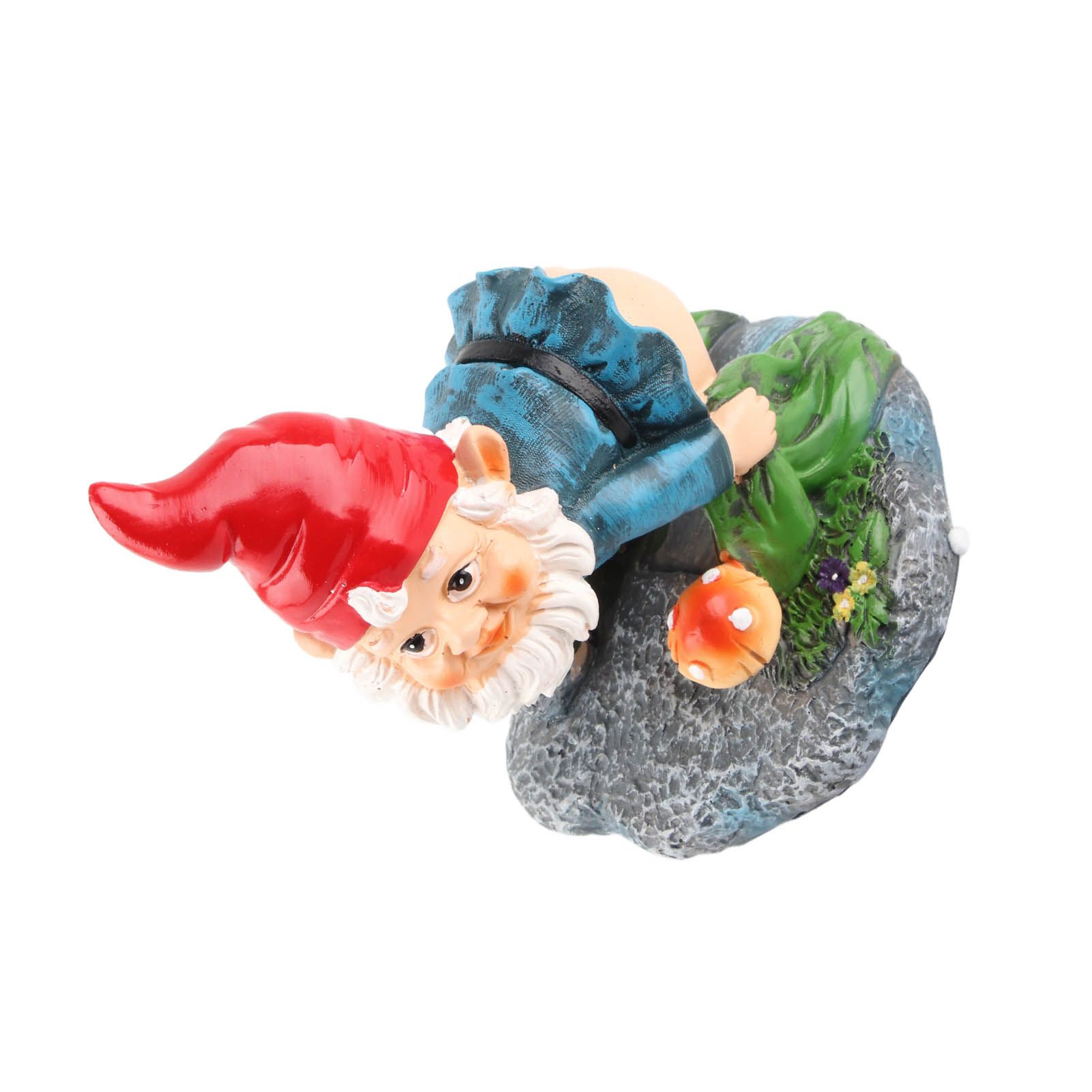 Dwarf Decorative Ornaments Durable Resin Decor Cute Gnome Figure Decorations for Home Outside Yard Decor - Image 2