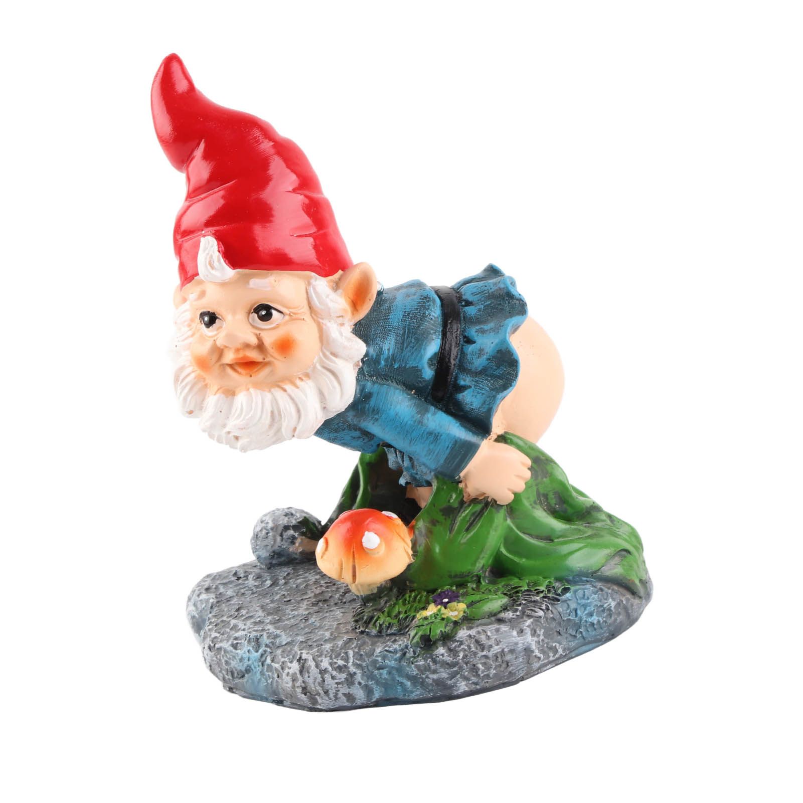 Dwarf Decorative Ornaments Durable Resin Decor Cute Gnome Figure Decorations for Home Outside Yard Decor - Image 5