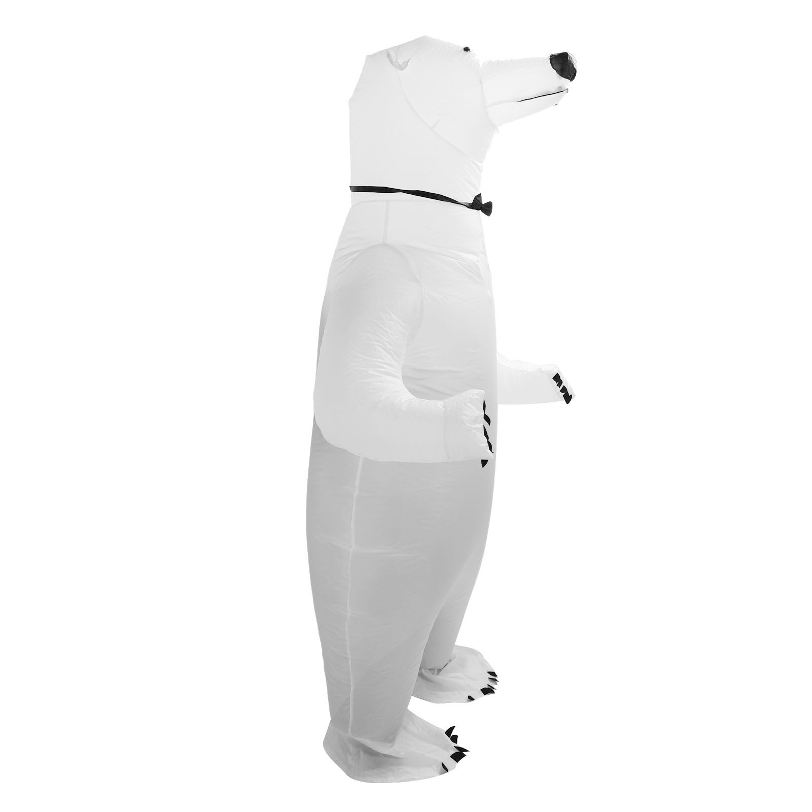 Inflatable Polar Bear Costume Reinforced Stitching Lightweight Reusable Waterproof Blow Up Animal Costumes for Halloween Cosplay - Image 4