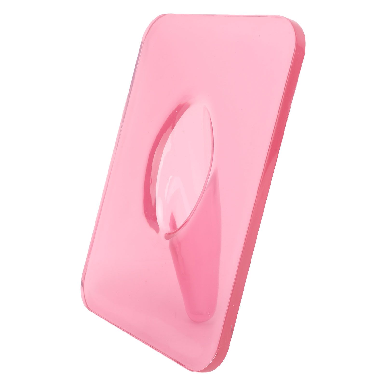 Photo Frame Flower Vase Acrylic Rectangle Centerpiece Clear Hydroponic Floral Vase for Dining Table Home Office Pink - Image 3