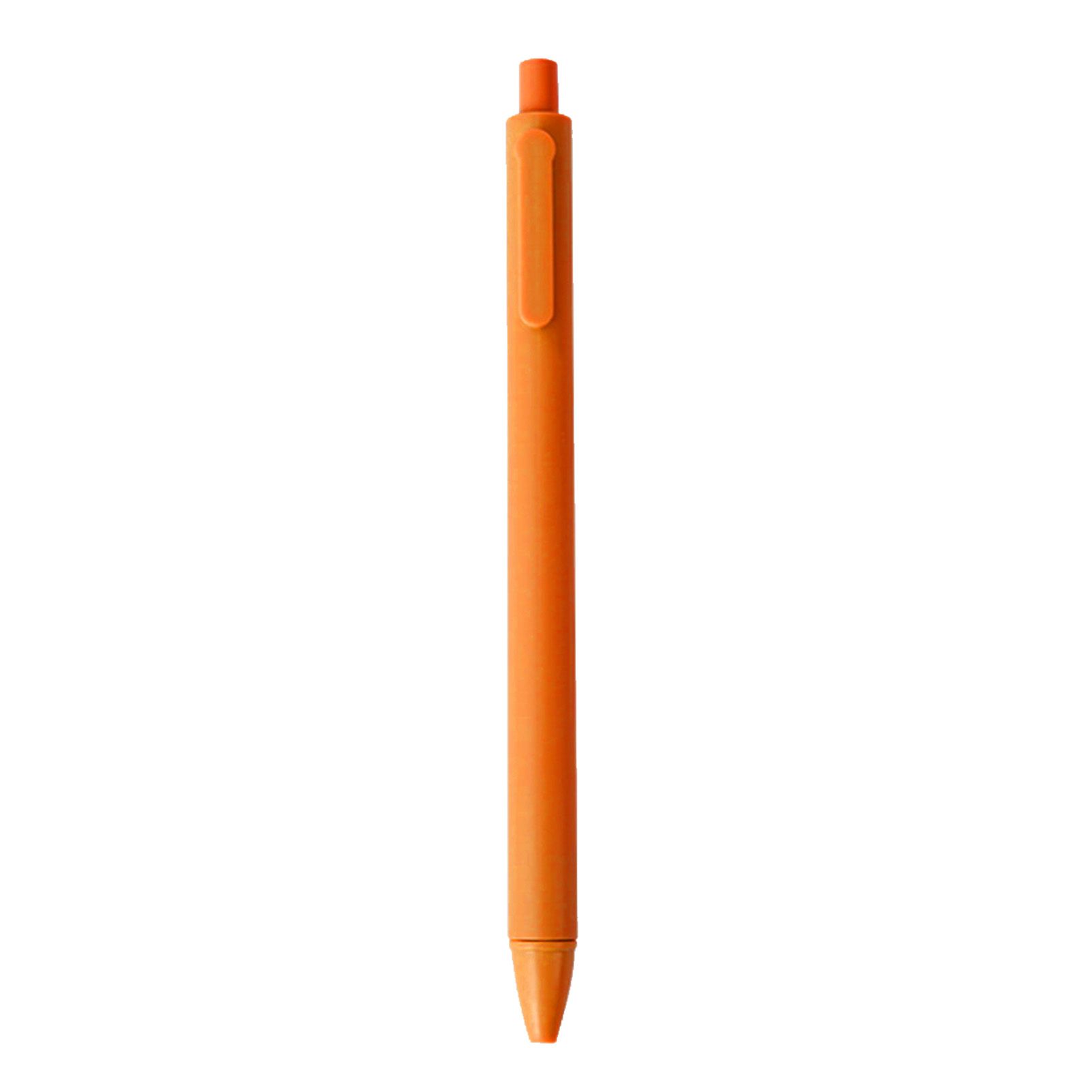 Gel Pen for Kids Students Adults Black Ink Medium Point Pressing Retractable Smooth Writing Pen for Journaling Note Taking Cute Office School Supplies Tawny - Image 1