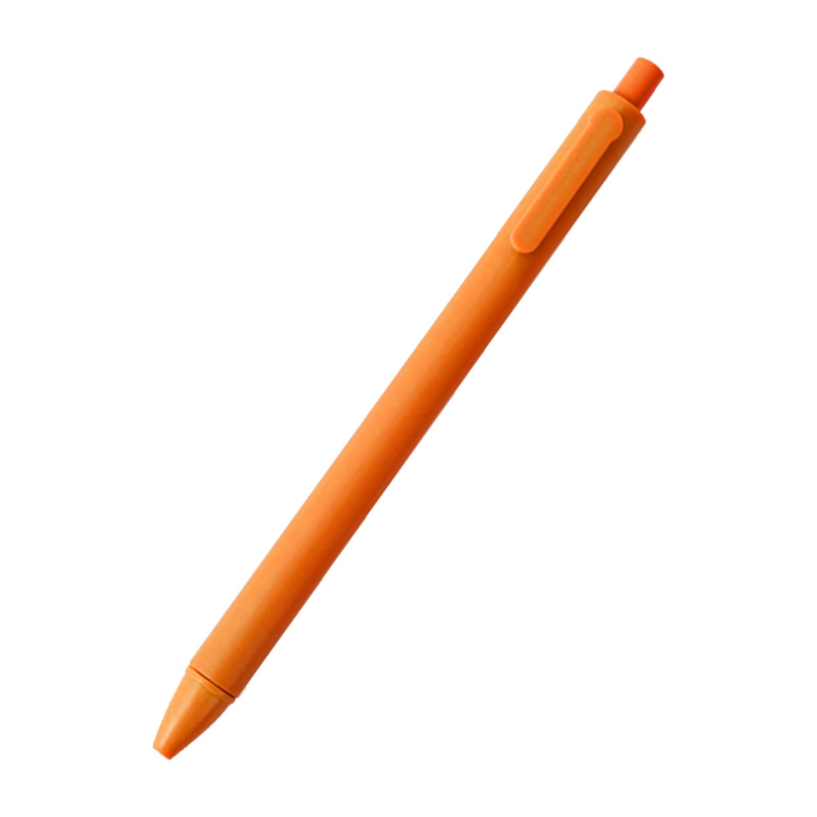 Gel Pen for Kids Students Adults Black Ink Medium Point Pressing Retractable Smooth Writing Pen for Journaling Note Taking Cute Office School Supplies Tawny - Image 3