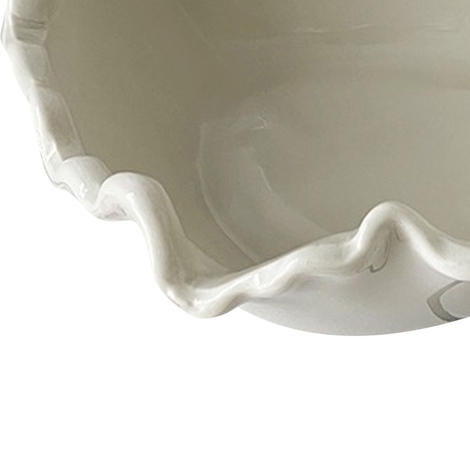 White Ceramic Conch Shell Conch Shape Ceramic Jewelry Tray Ocean Style Earrings Necklace Storage Dish Decorative Key Bowl - Image 7
