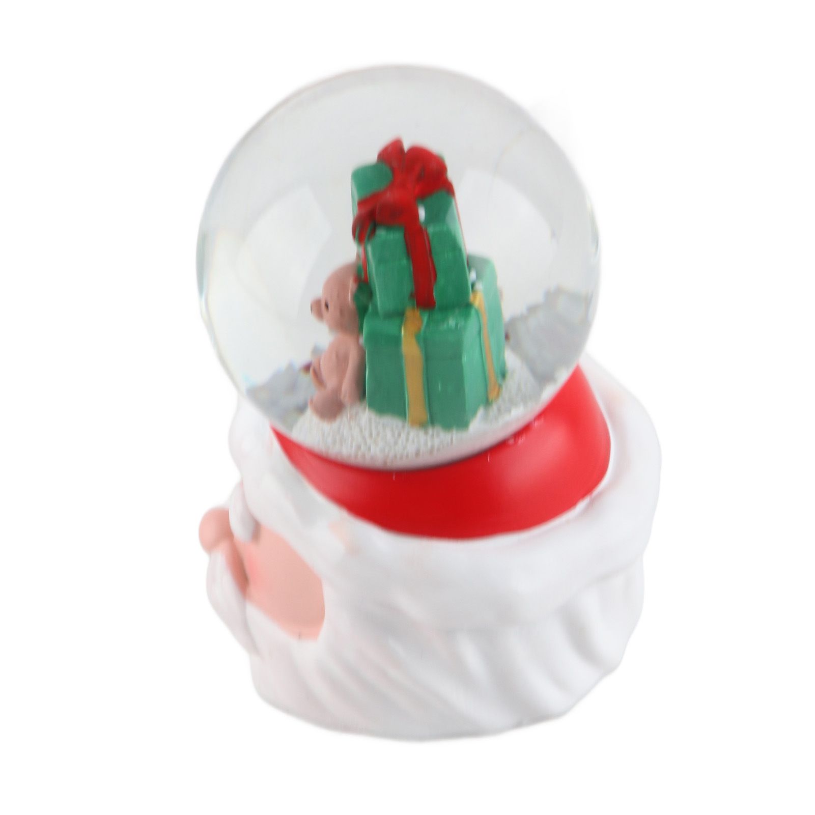 Lighted Christmas Crystal Ball Resin Cute Battery Powered Desktop Christmas Globe Decor Ornament for Home Party Gifts Present - Image 4