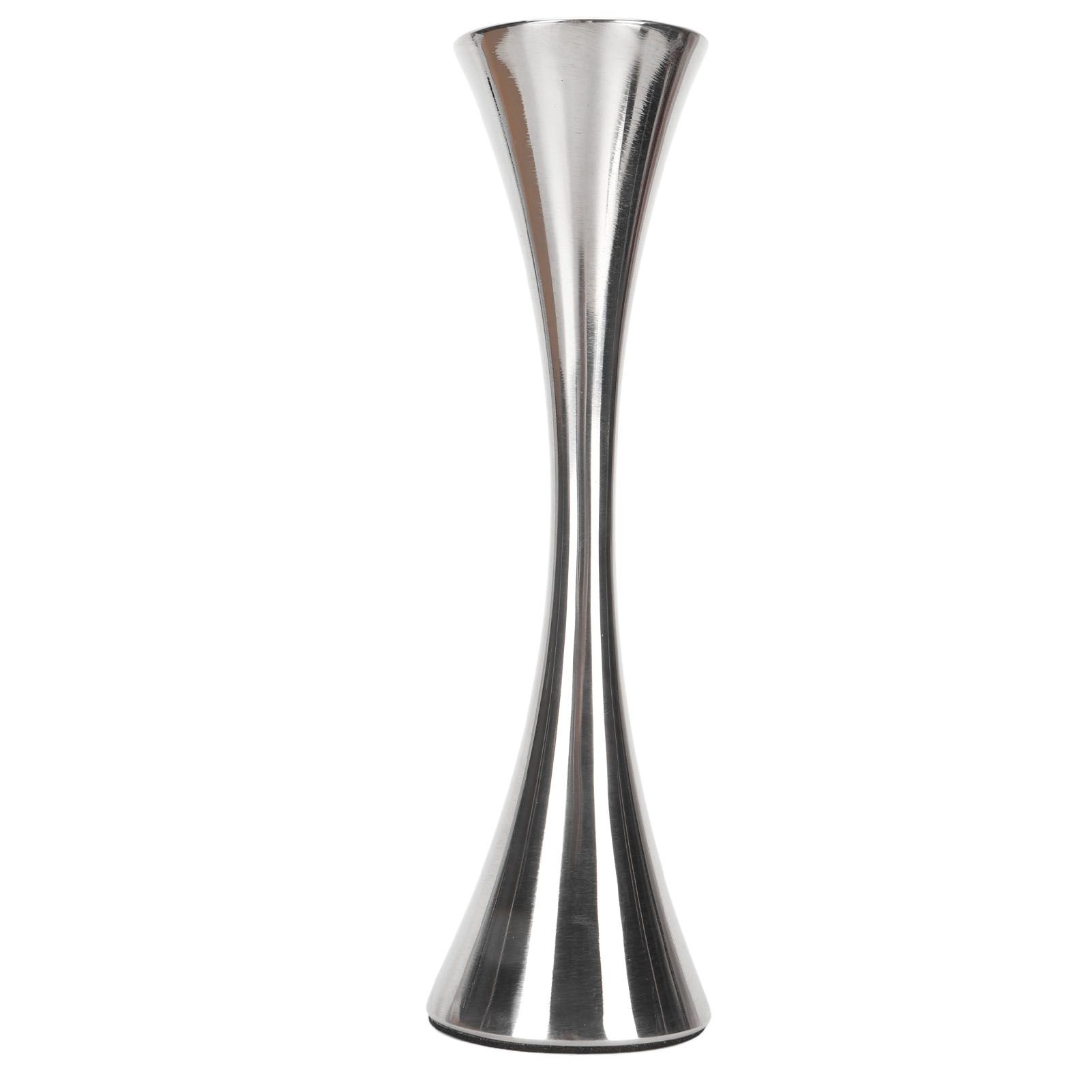 Stainless Steel Vase Innovative Elegant Modern Style Round Mouth Metal Flower Vase for Living Room Table - Image 2