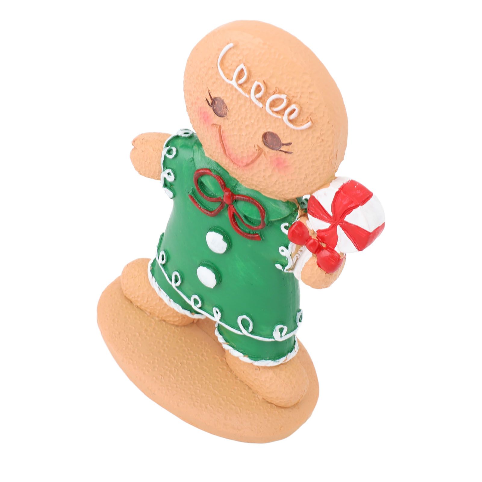Gingerbread Kids Tabletop Figures Creativity Cute Christmas Gingerbread Table Decor for Store Bar Boy Candy - Image 4