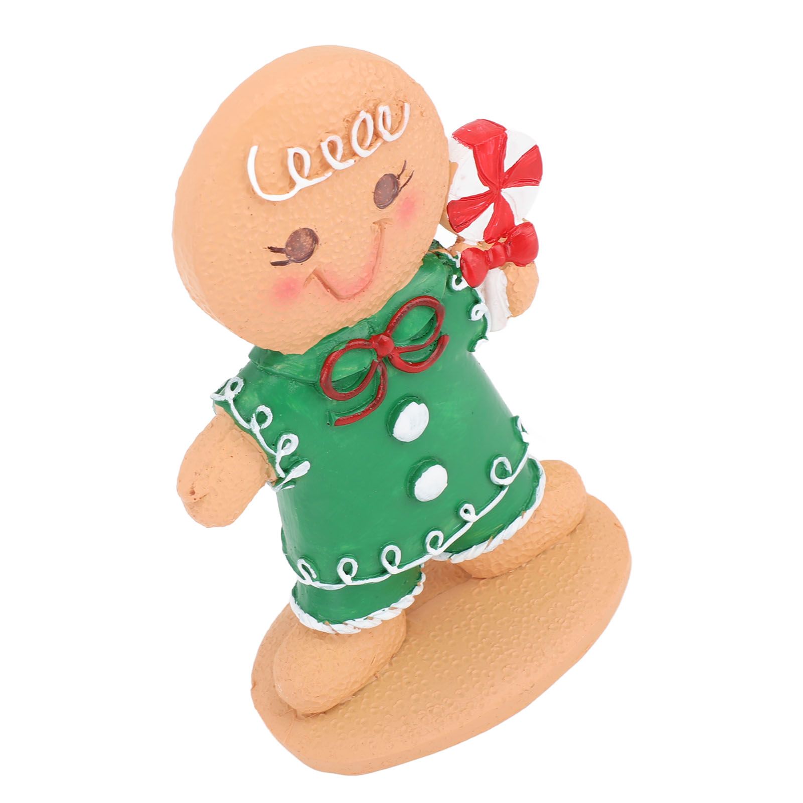 Gingerbread Kids Tabletop Figures Creativity Cute Christmas Gingerbread Table Decor for Store Bar Boy Candy - Image 5