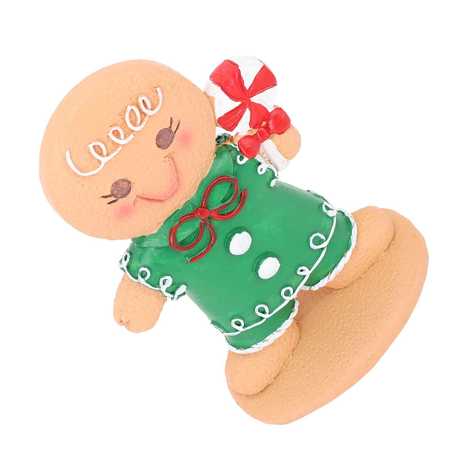 Gingerbread Kids Tabletop Figures Creativity Cute Christmas Gingerbread Table Decor for Store Bar Boy Candy - Image 6