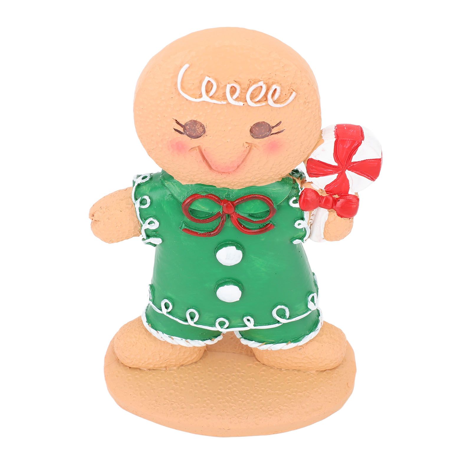 Gingerbread Kids Tabletop Figures Creativity Cute Christmas Gingerbread Table Decor for Store Bar Boy Candy - Image 8
