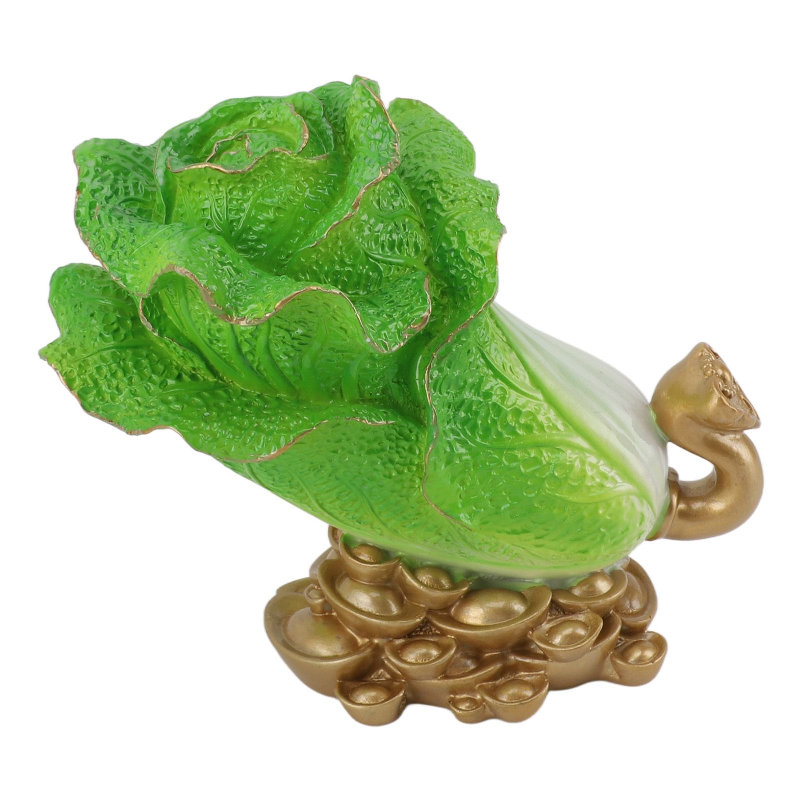 Lucky Cabbage Crafts Chinese Bai Cai Ornament Resin Feng Shui Blessing Wealth Decoration For Shop Office Gifts - Image 4
