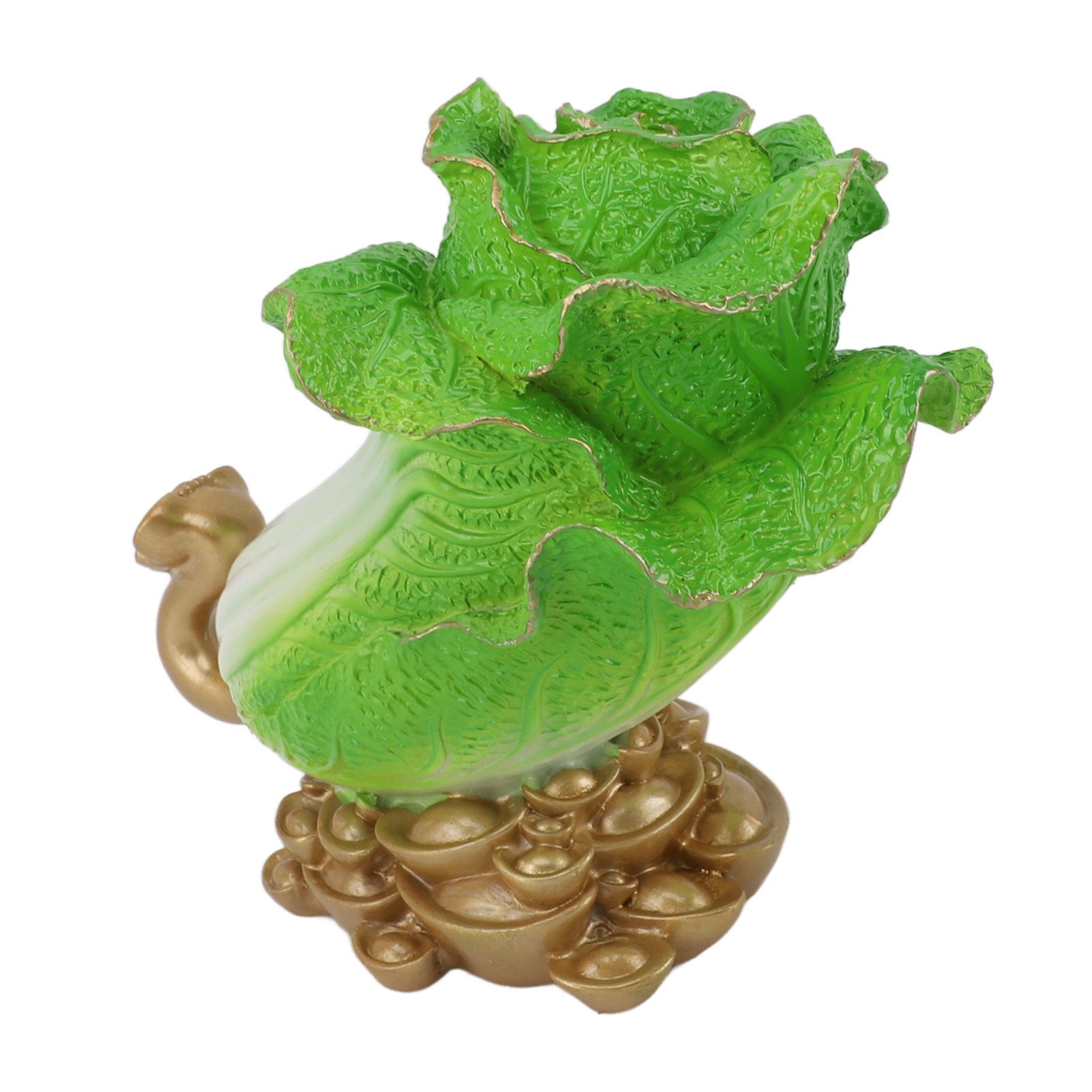 Lucky Cabbage Crafts Chinese Bai Cai Ornament Resin Feng Shui Blessing Wealth Decoration For Shop Office Gifts - Image 7