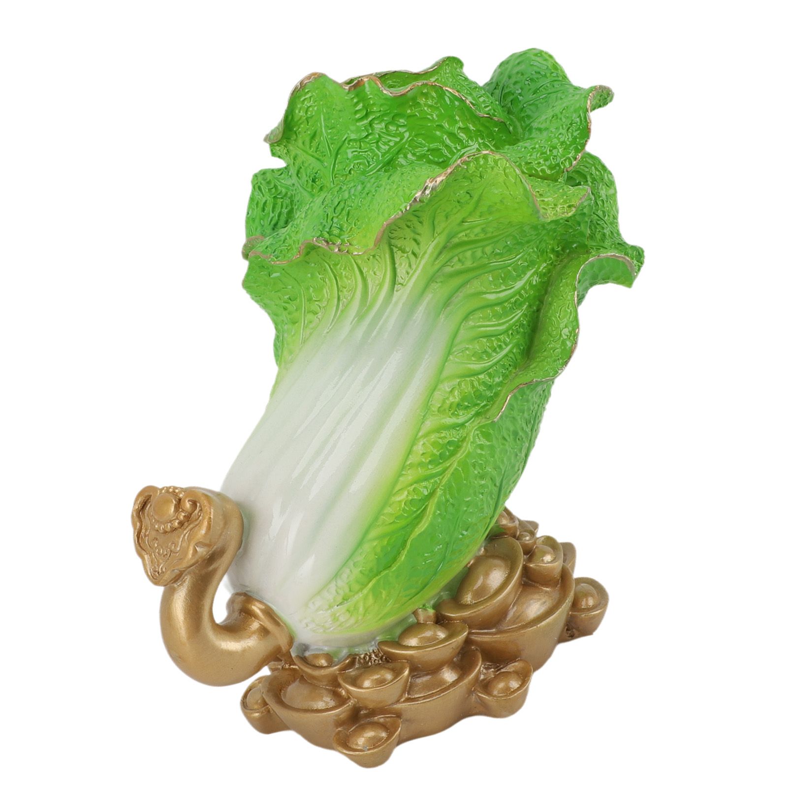 Lucky Cabbage Crafts Chinese Bai Cai Ornament Resin Feng Shui Blessing Wealth Decoration For Shop Office Gifts - Image 8