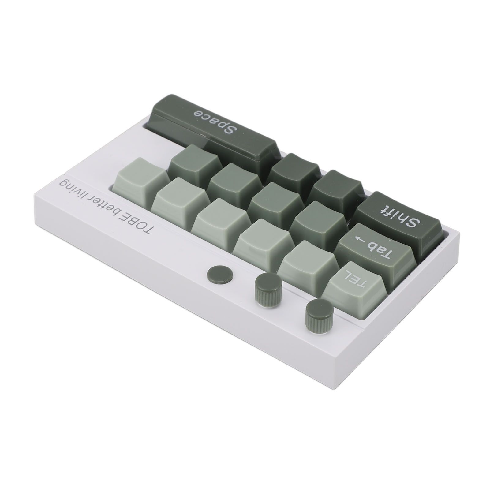 Mechanical Keyboard Ornaments Decoration Luminous Display with Number Stickers for Home Desktop Office Green - Image 5