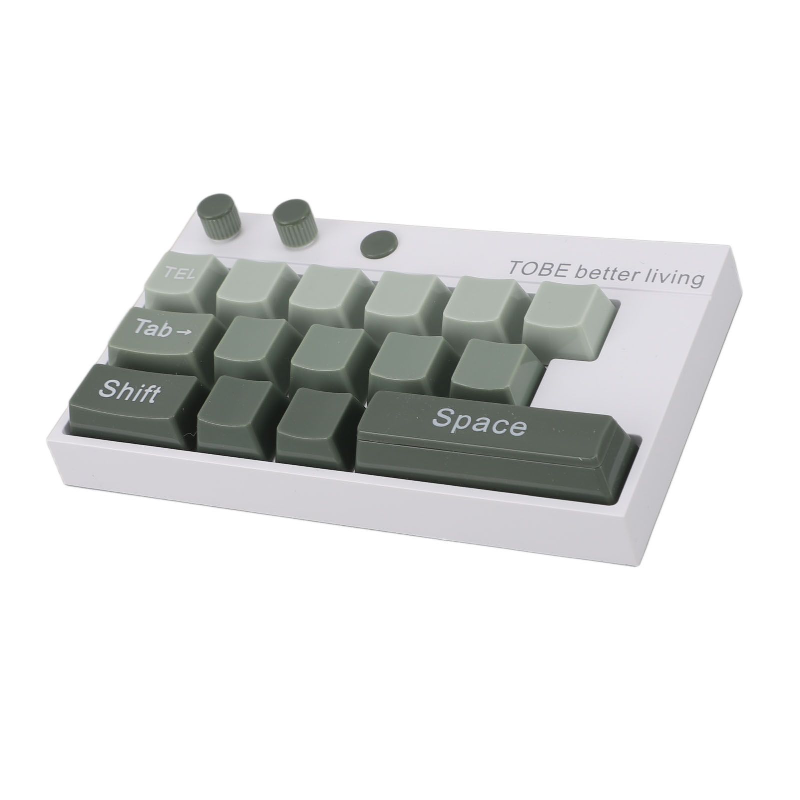 Mechanical Keyboard Ornaments Decoration Luminous Display with Number Stickers for Home Desktop Office Green - Image 7
