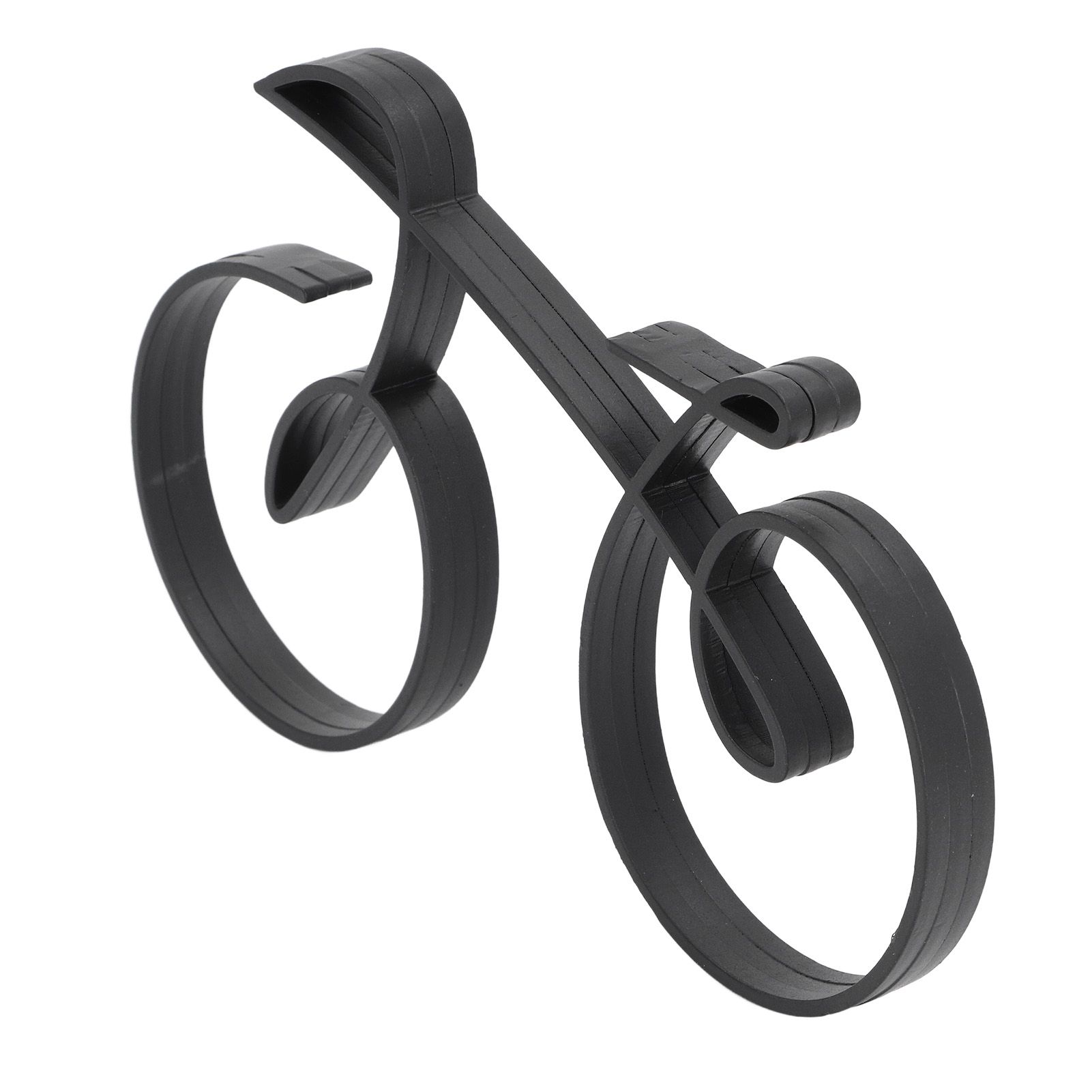 Minimalistic Bike Sculpture Metal Modern Wire Framed Style Bike Ornament Home Decoration Gift - Image 2