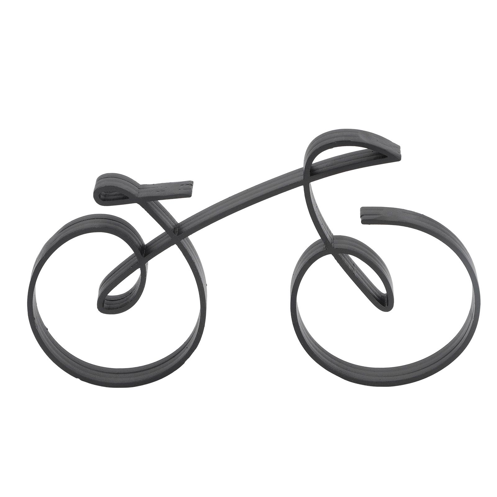 Minimalistic Bike Sculpture Metal Modern Wire Framed Style Bike Ornament Home Decoration Gift - Image 3