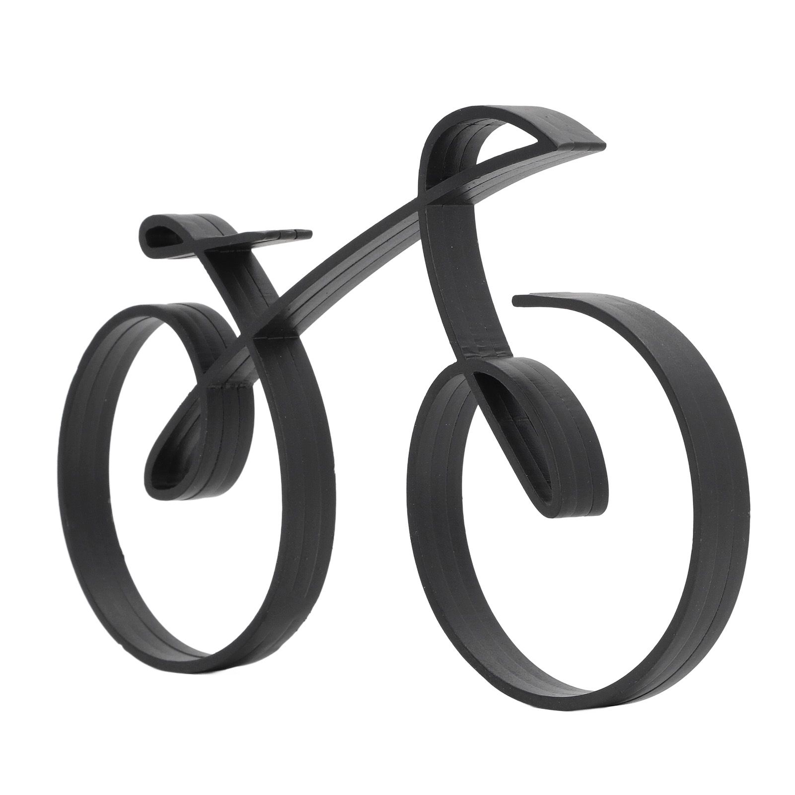 Minimalistic Bike Sculpture Metal Modern Wire Framed Style Bike Ornament Home Decoration Gift - Image 5