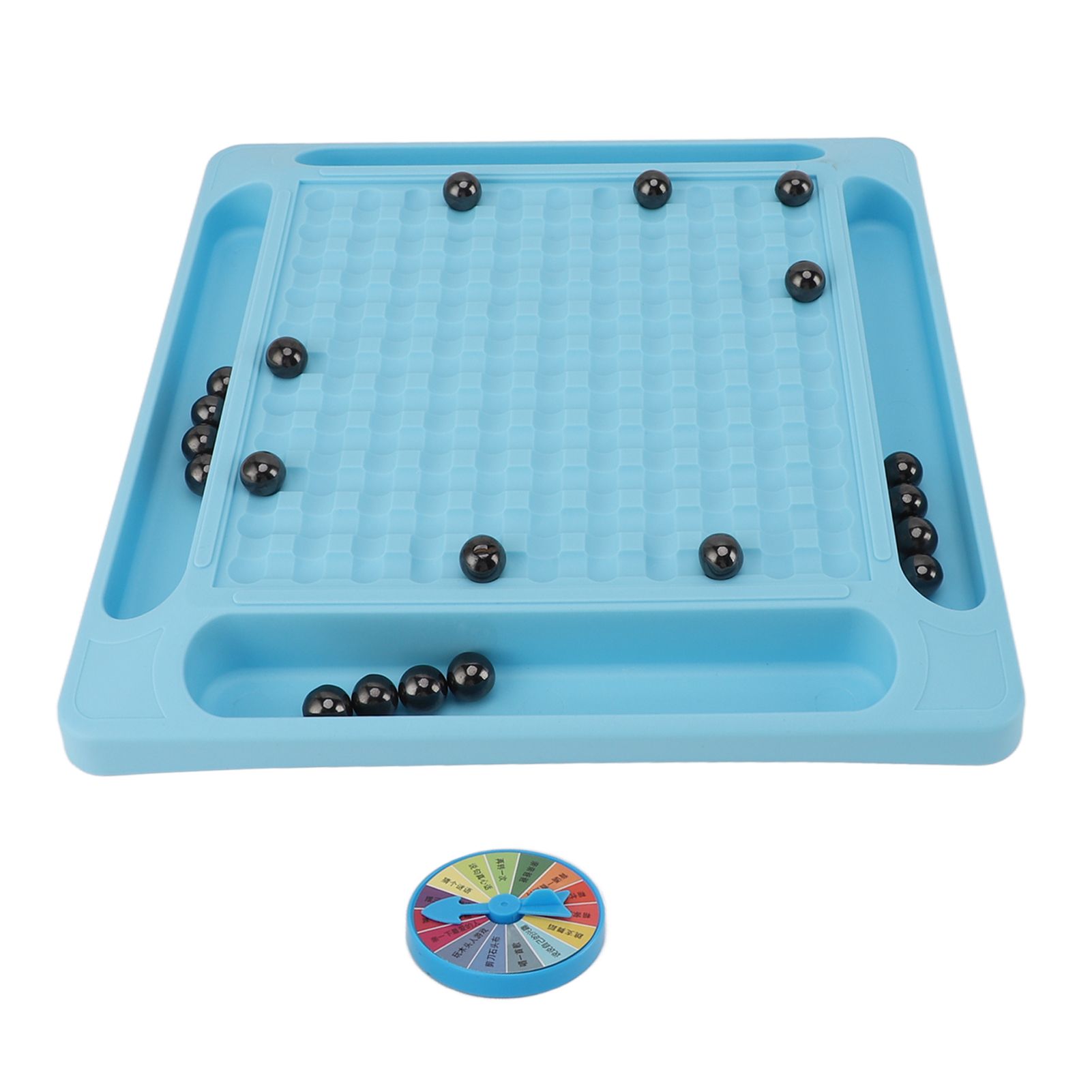 Magnetic Chess Game Set Magnet Rock Game Promote Concentration with Punishment Wheel for Parent Child Interaction - Image 3