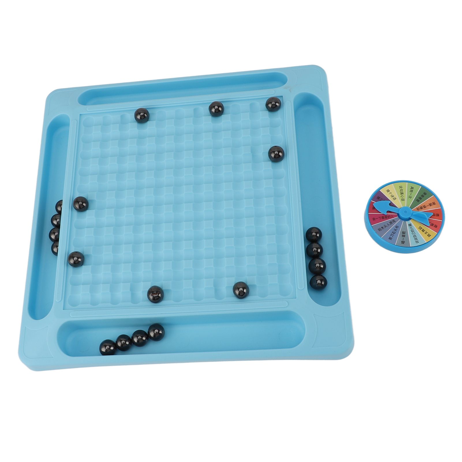 Magnetic Chess Game Set Magnet Rock Game Promote Concentration with Punishment Wheel for Parent Child Interaction - Image 7