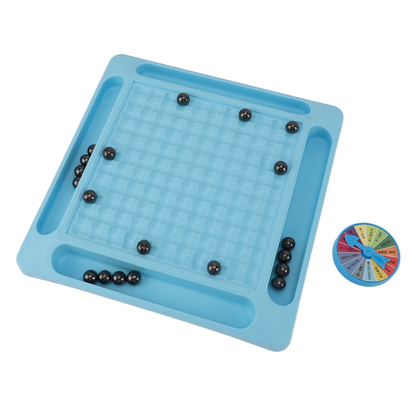 Magnetic Chess Game Set Magnet Rock Game Promote Concentration with Punishment Wheel for Parent Child Interaction - Image 8