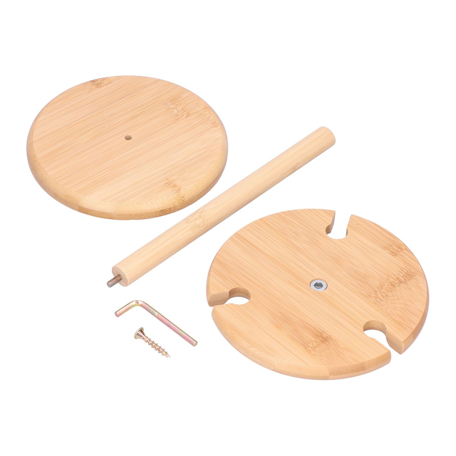 Wine Glass Cup Holder Bamboo Wood Goblet Wine Glass Hanging Drain Rack Living Room Dining Room - Image 1