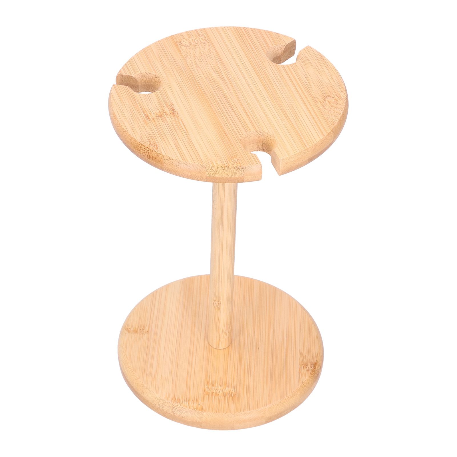 Wine Glass Cup Holder Bamboo Wood Goblet Wine Glass Hanging Drain Rack Living Room Dining Room - Image 2